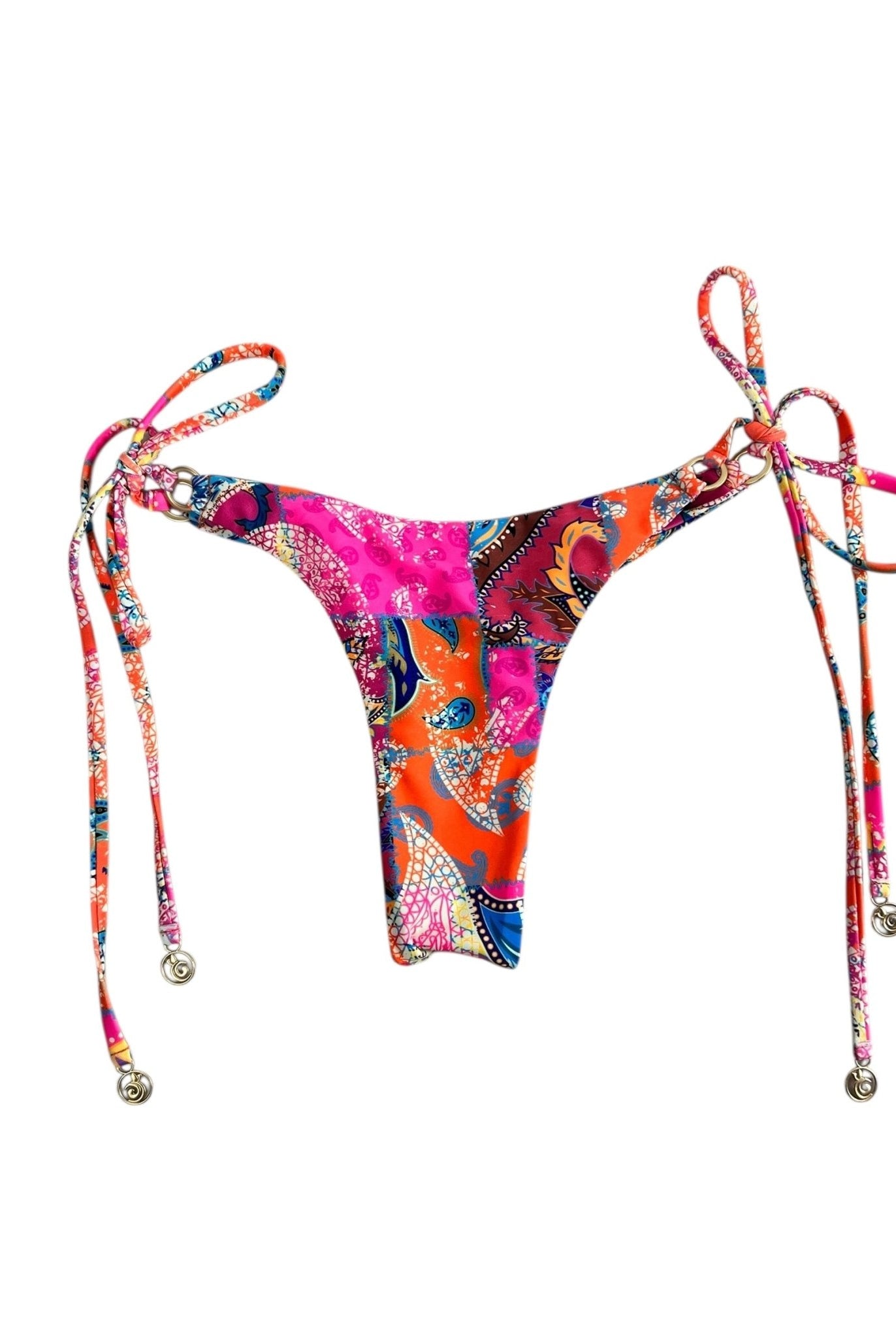 BANDANA BAY CHEEKY SCRUNCH BOTTOM - Berry Beachy Swimwear