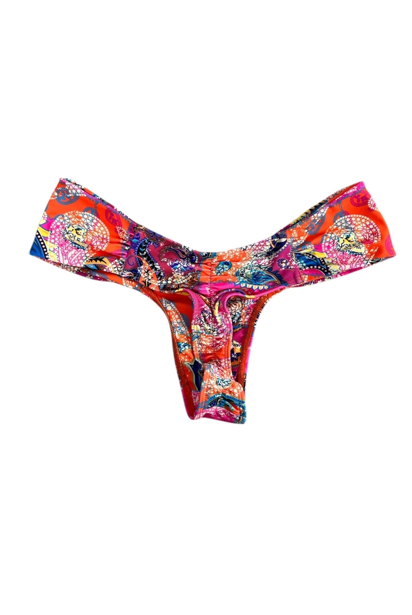 BANDANA BAY RUCHED BOTTOM - Berry Beachy Swimwear