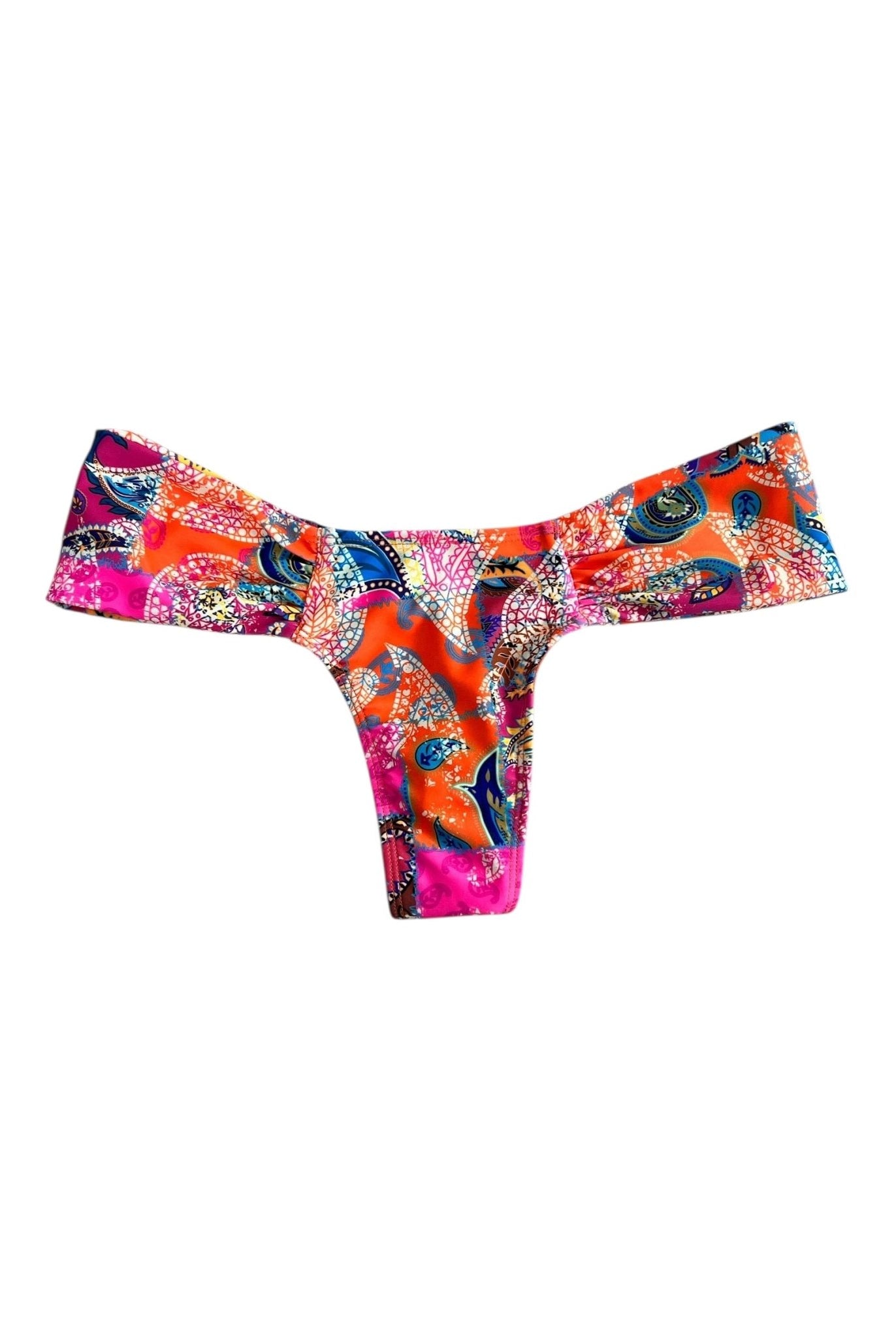 BANDANA BAY RUCHED BOTTOM - Berry Beachy Swimwear