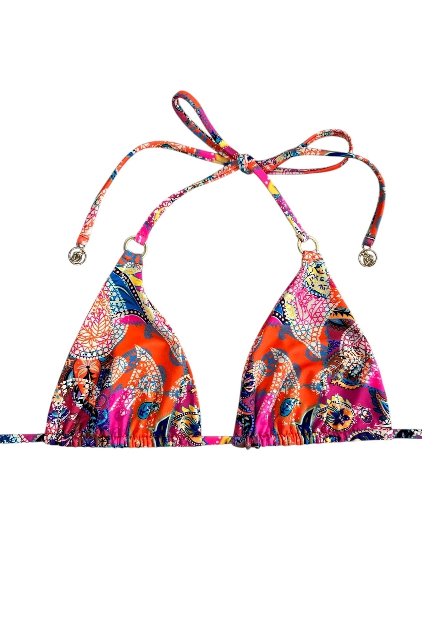 BANDANA BAY TRIANGLE TOP - Berry Beachy Swimwear