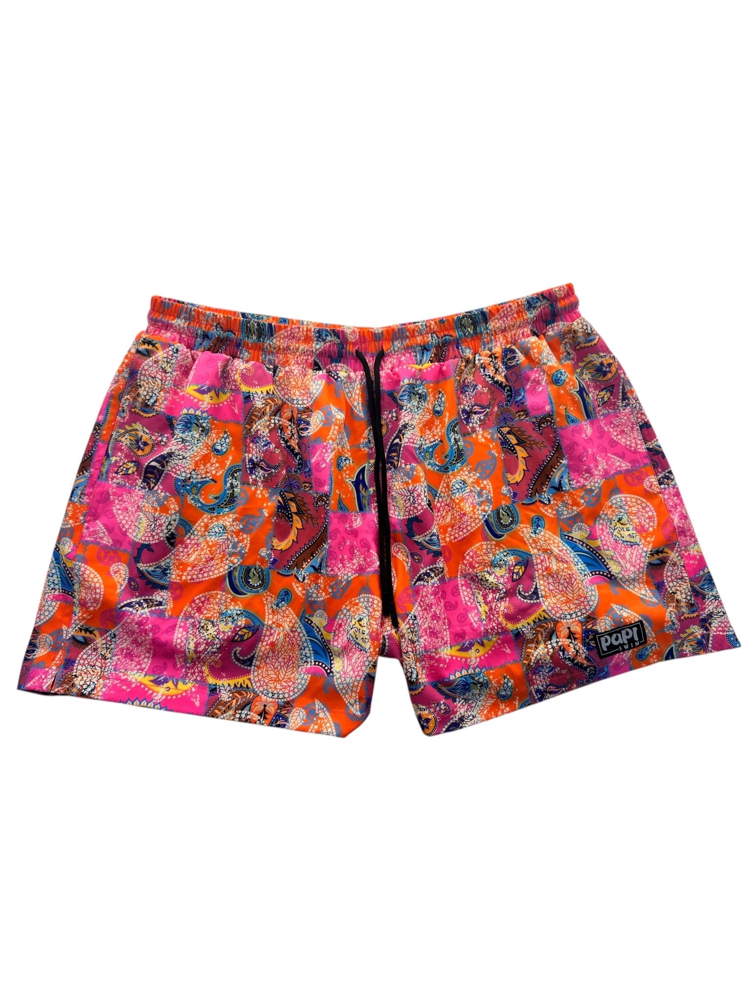 BANDANA BAY TRUNKS 5.5" & 7.5" STRETCH - Berry Beachy Swimwear