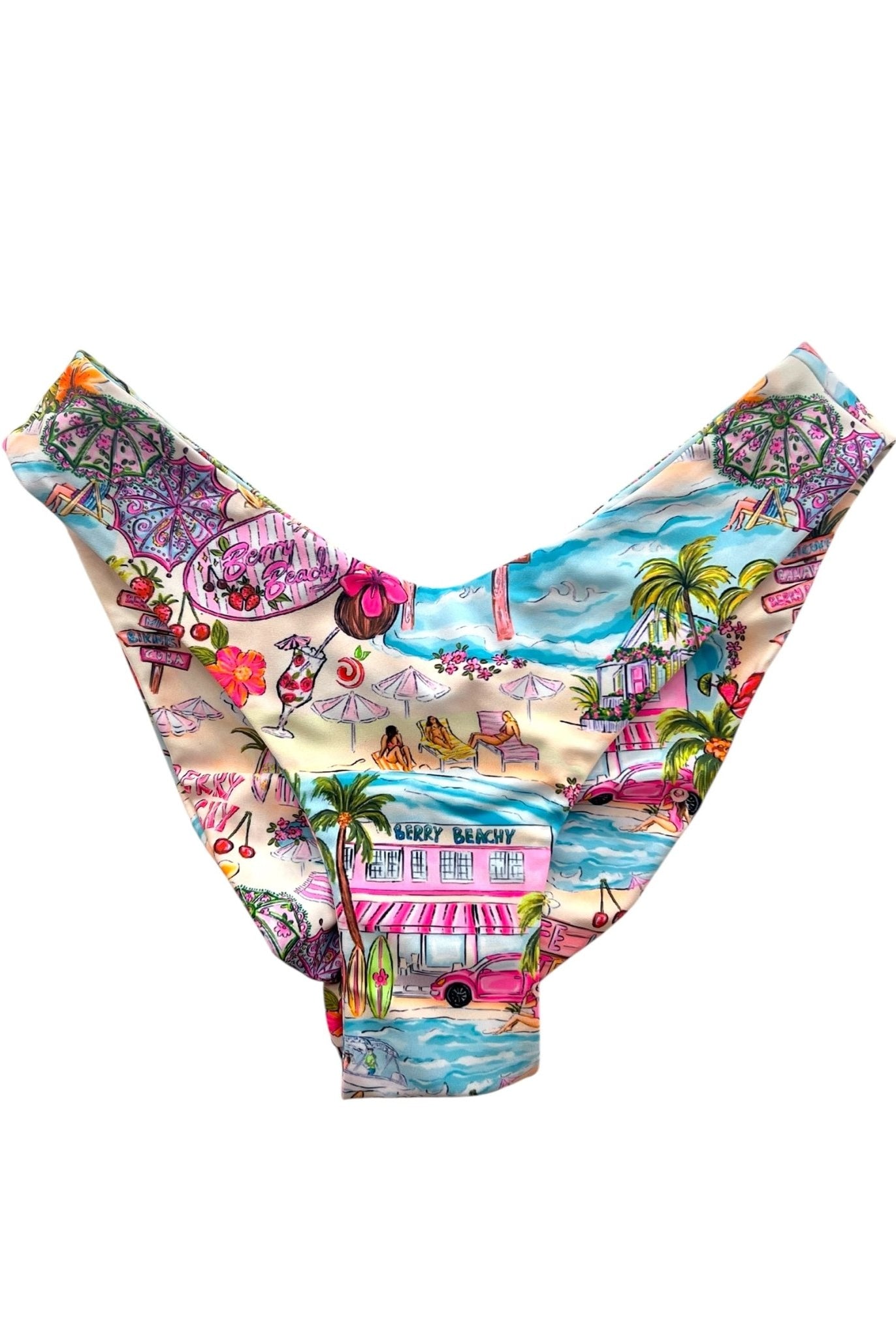 BERRY BEACHY MODERATE BOTTOM - Berry Beachy Swimwear