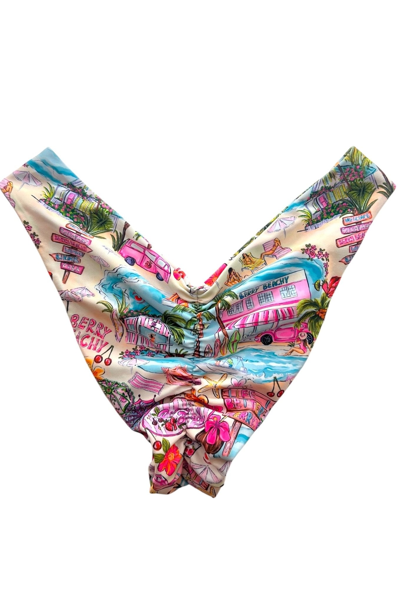 BERRY BEACHY MODERATE BOTTOM - Berry Beachy Swimwear