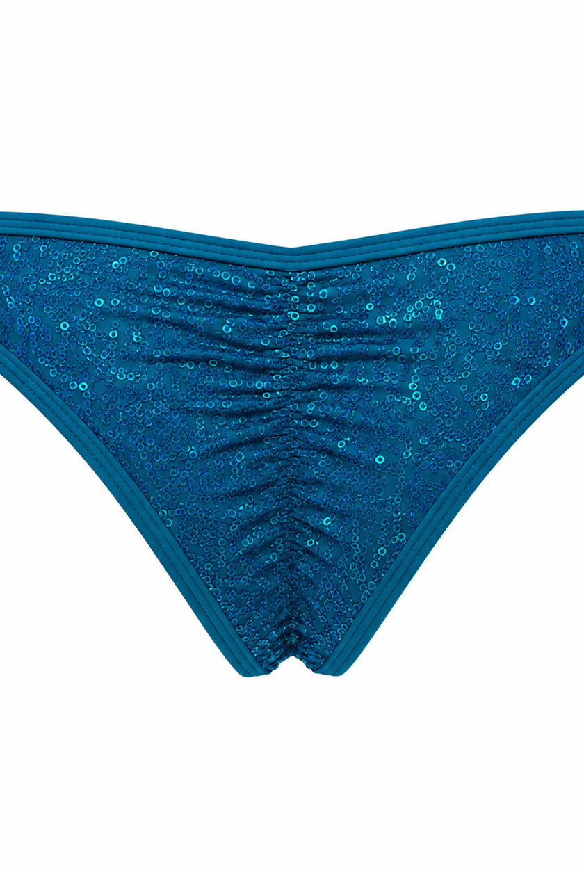 BLADE BOTTOM -BLUE - Berry Beachy Swimwear