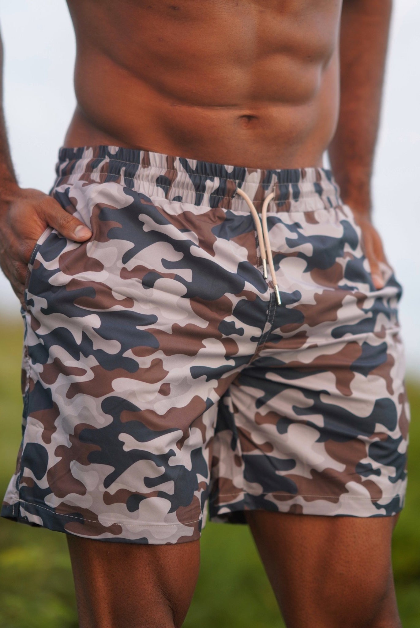 CADET MEN TRUNKS 5.5" & 7.5" STRETCH - FOREST - Berry Beachy Swimwear