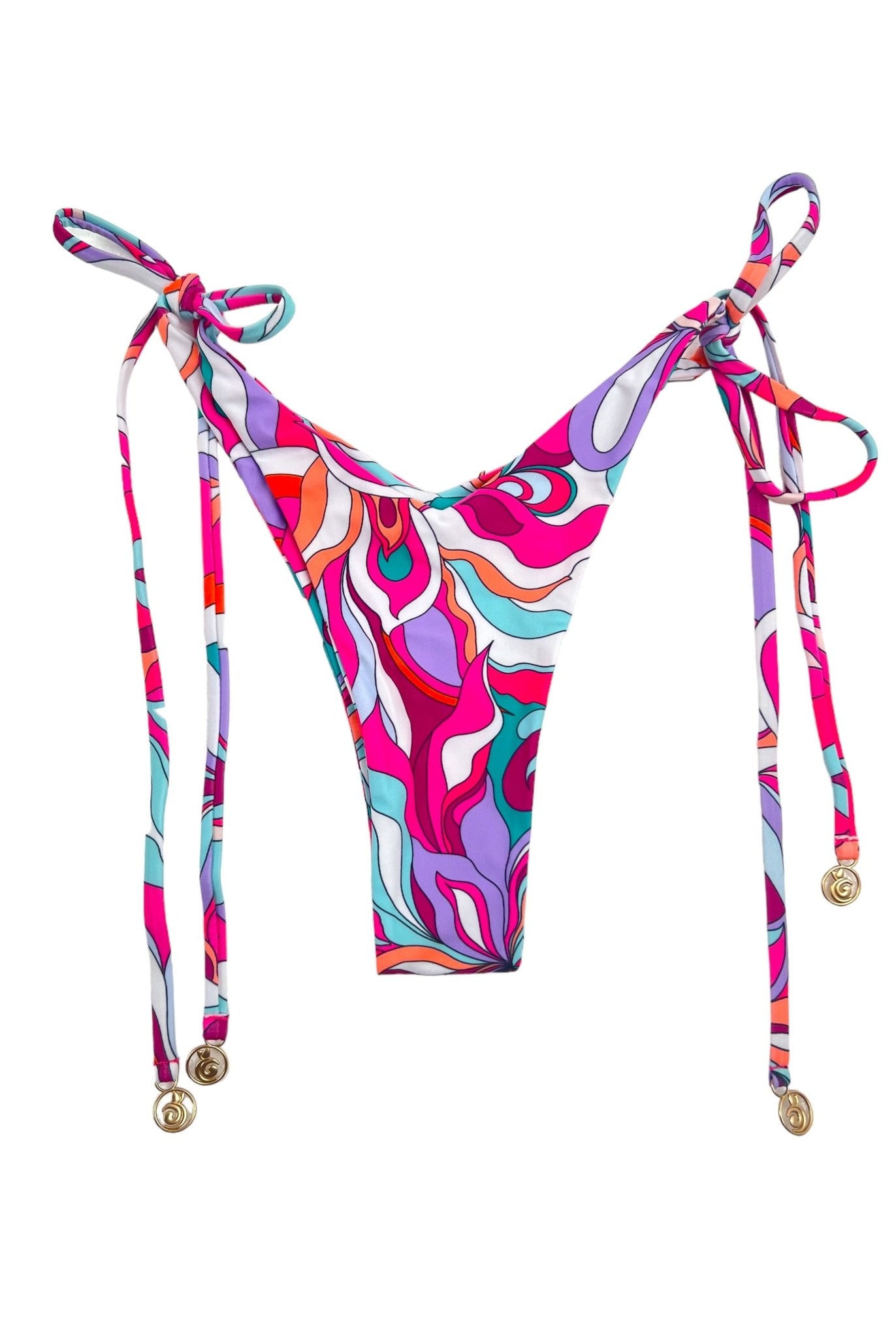 COSMO V CUT BOTTOM - Berry Beachy Swimwear