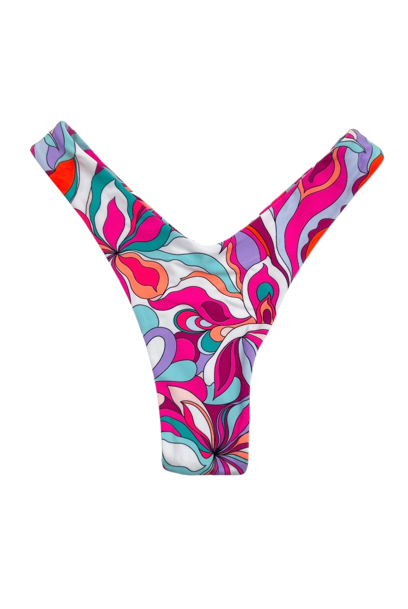 COSMO Y CUT BOTTOM - Berry Beachy Swimwear
