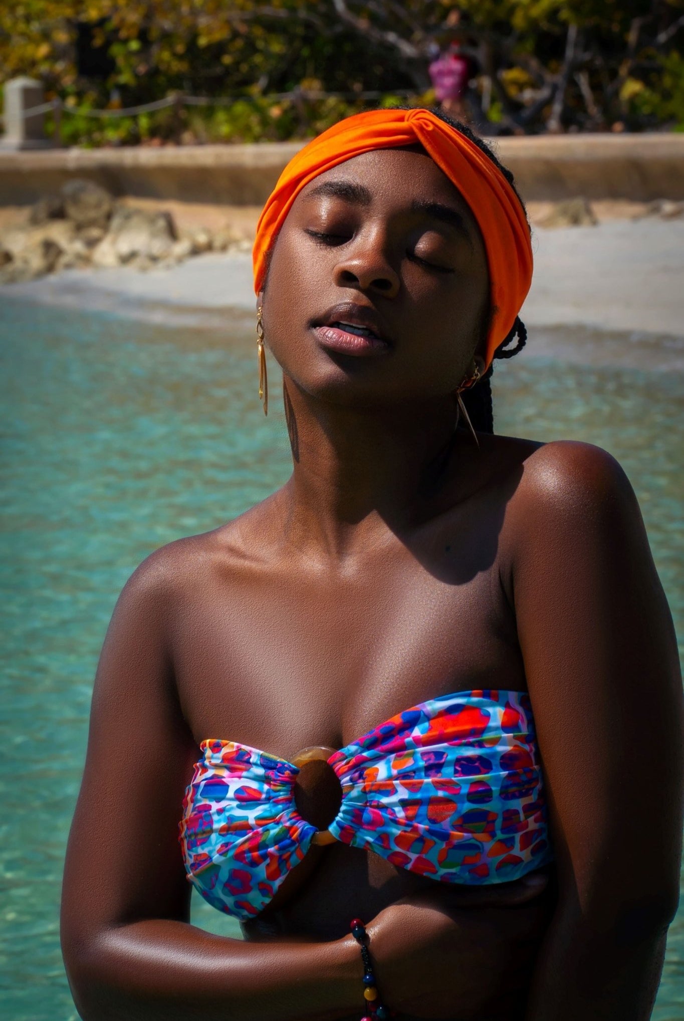 CRUSH BANDEAU TOP - Berry Beachy Swimwear