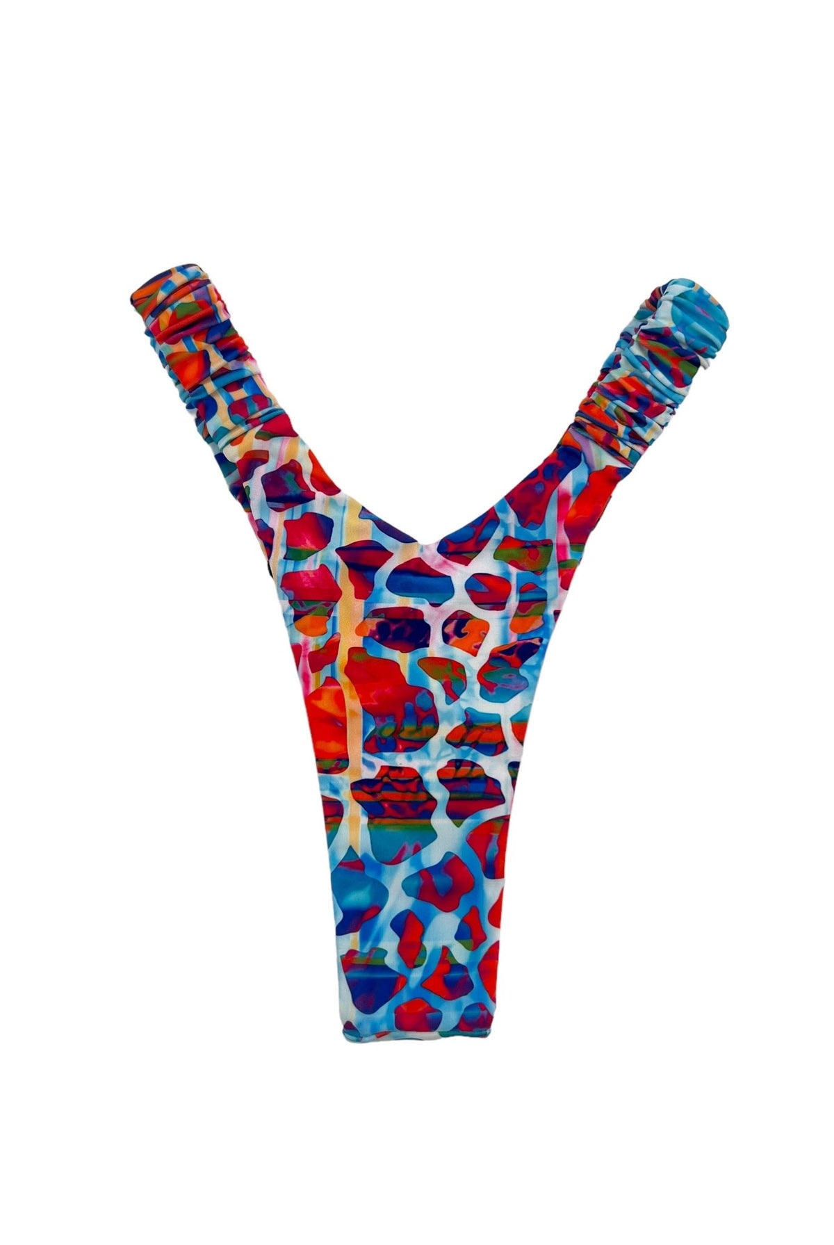 CRUSH SCRUNCHIE V BOTTOM - Berry Beachy Swimwear