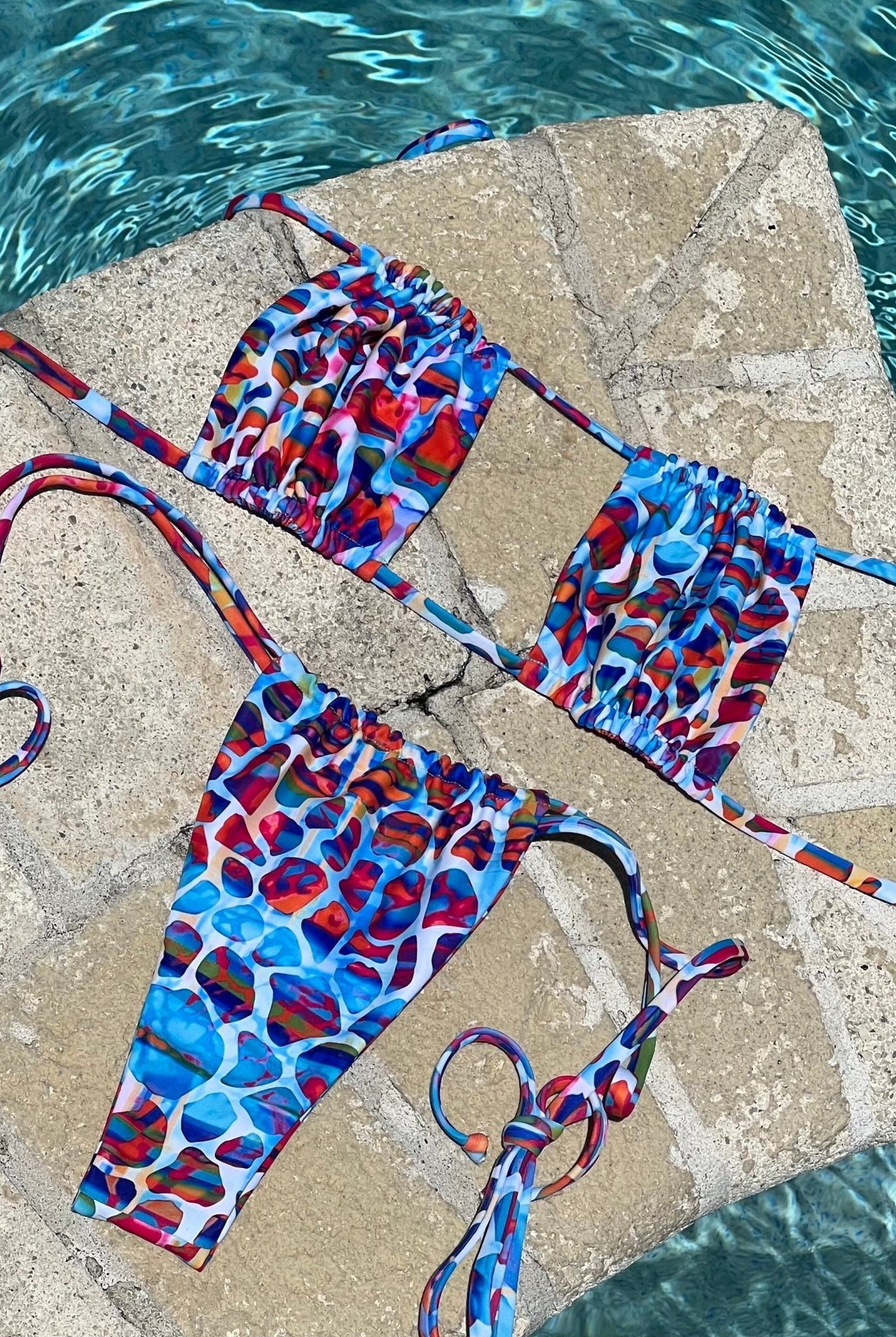 CRUSH SLIDE BOTTOM - Berry Beachy Swimwear