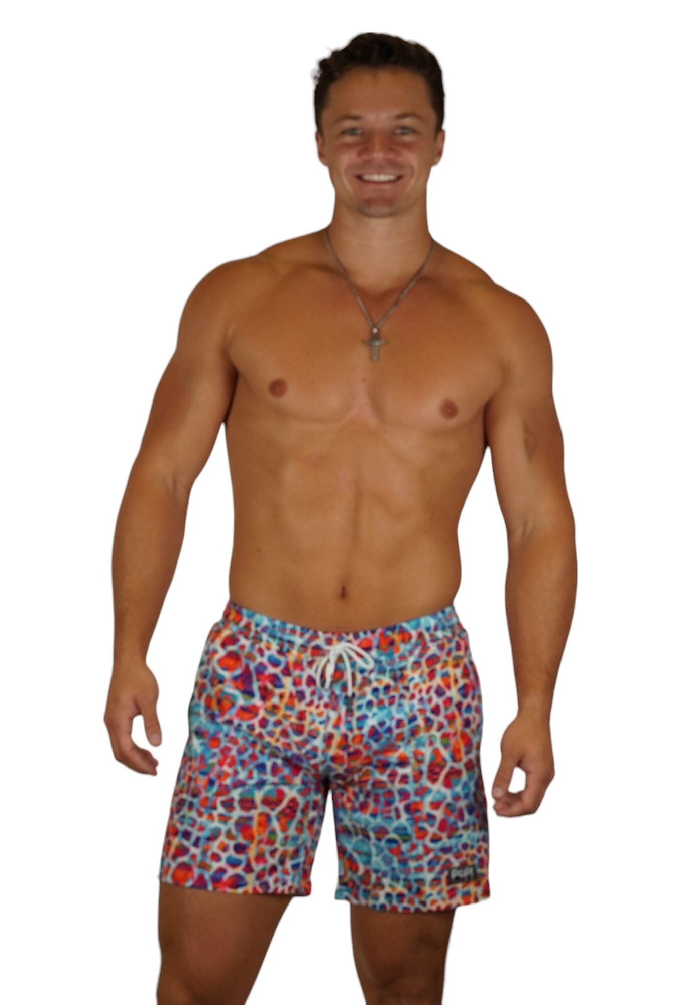 CRUSH TRUNKS 5.5" & 7.5" STRETCH - Berry Beachy Swimwear