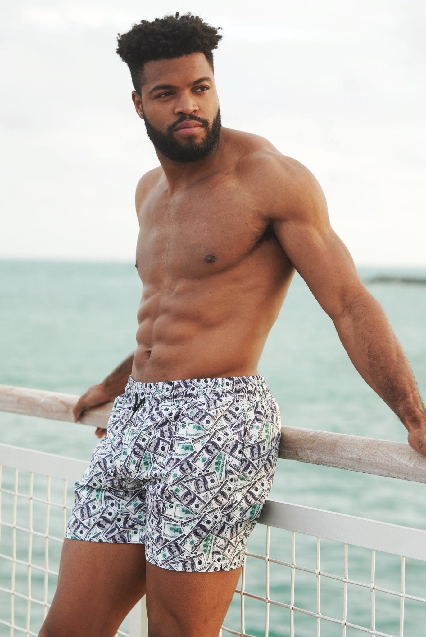 DINERO MEN TRUNKS 5.5" & 7.5" STRETCH - Berry Beachy Swimwear