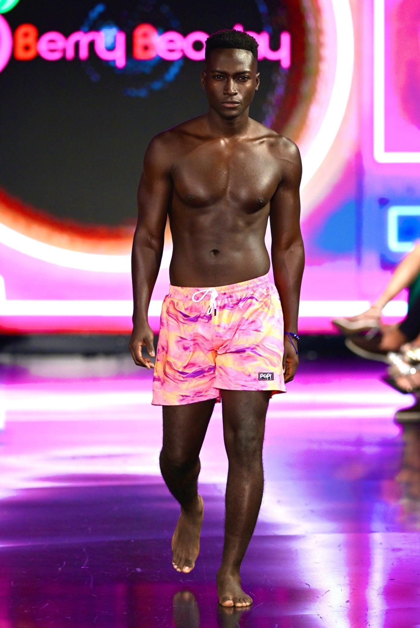 EUPHORIA MEN TRUNKS 5.5" & 7.5" STRETCH - Berry Beachy Swimwear