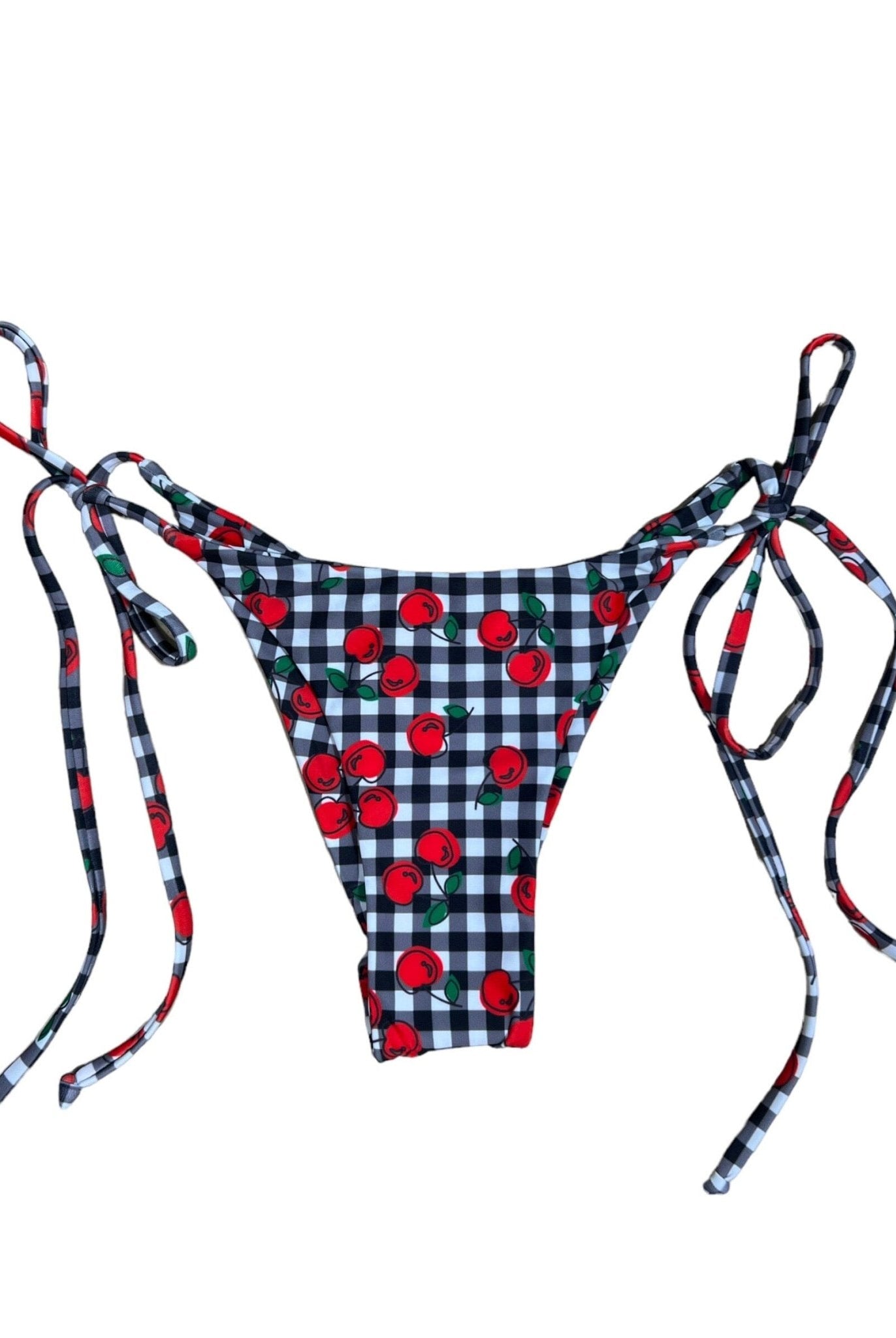 LA CHÉRIE CHEEKY SCRUNCH BOTTOM - Berry Beachy Swimwear