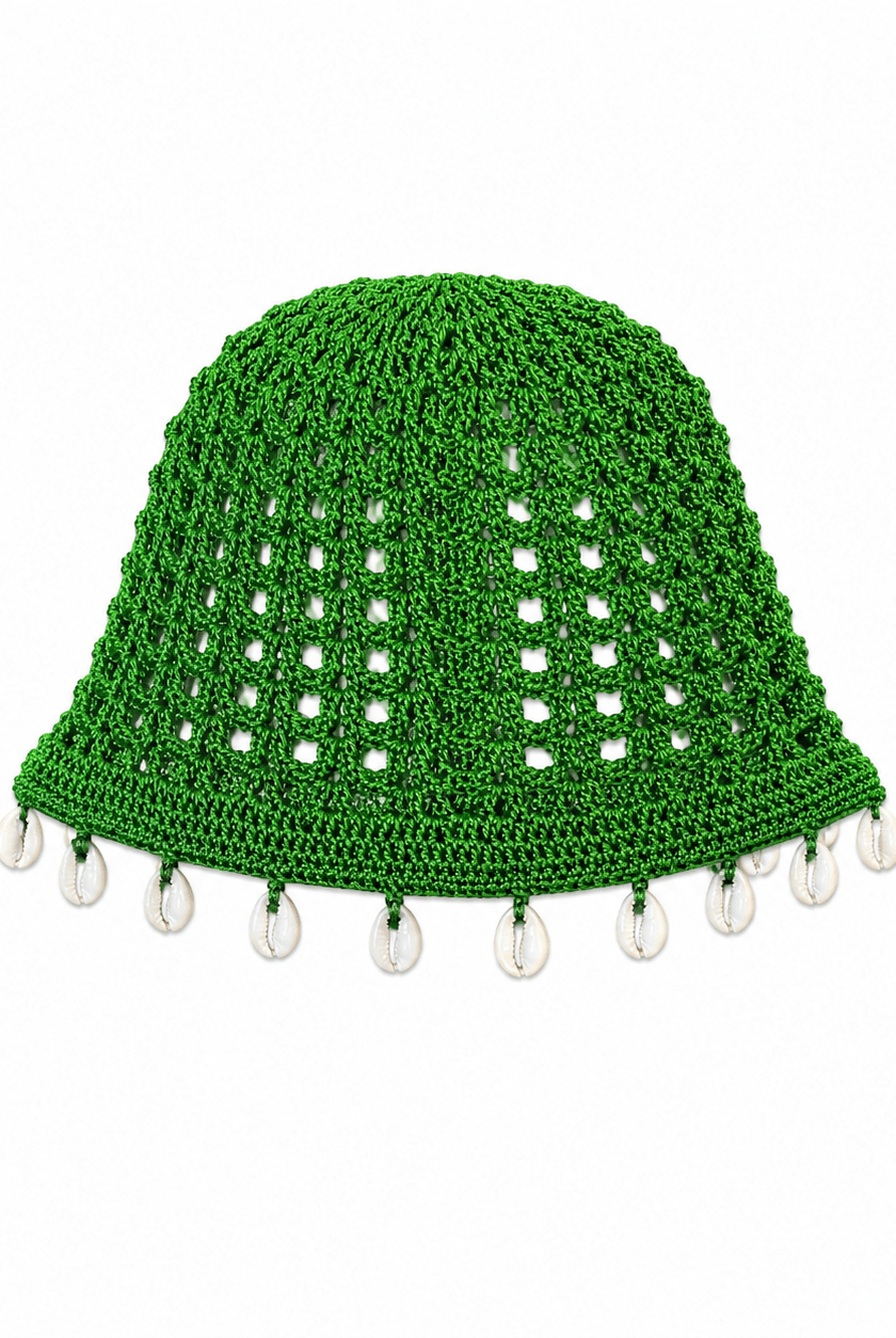LA REINA DEL MAR CROCHET HEADPIECE- ESMERALDA - Berry Beachy Swimwear