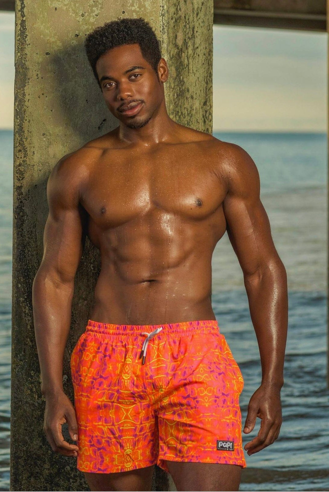 LAVA MEN TRUNKS 5.5" & 7.5" STRETCH - Berry Beachy Swimwear