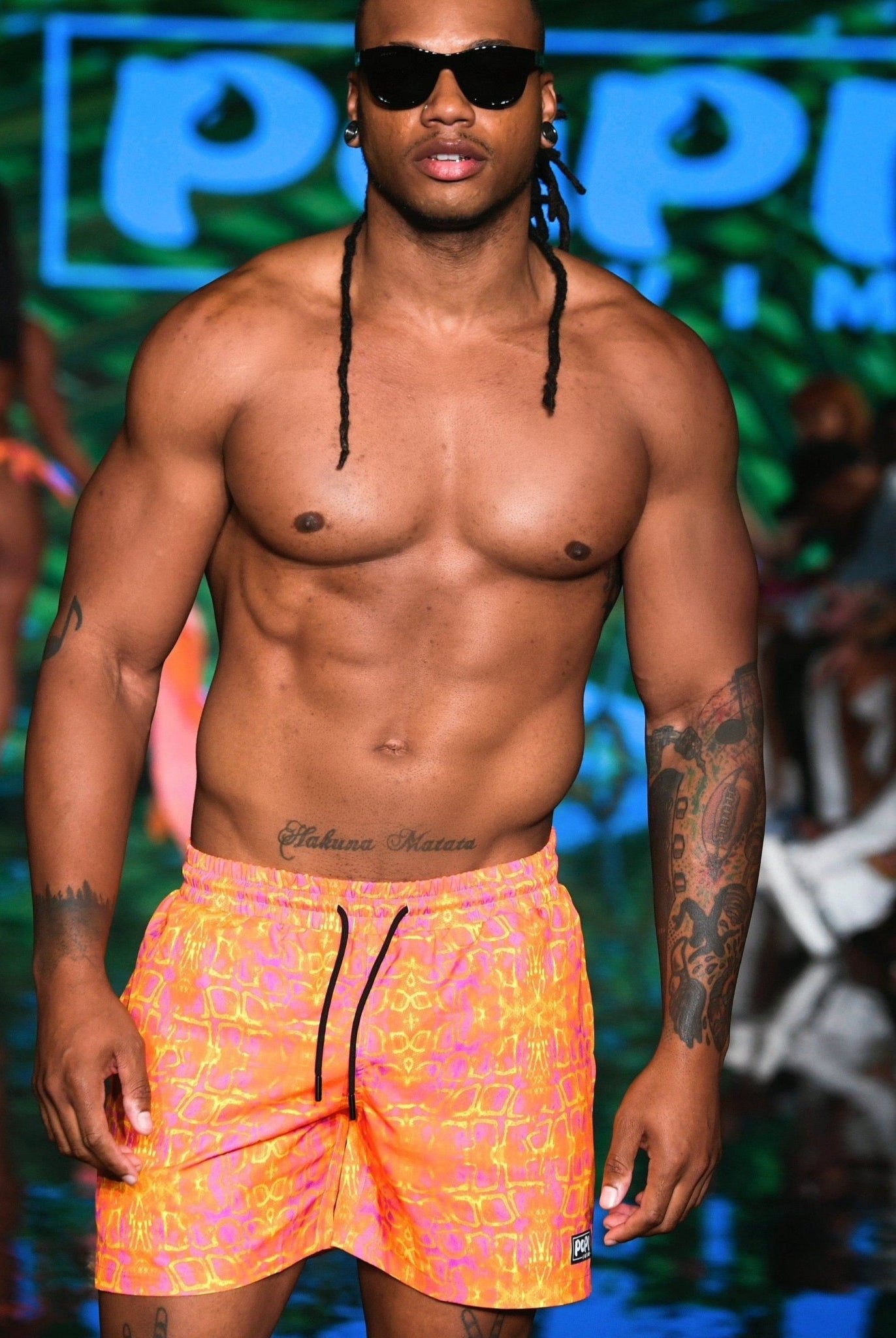 LAVA MEN TRUNKS 5.5" & 7.5" STRETCH - Berry Beachy Swimwear