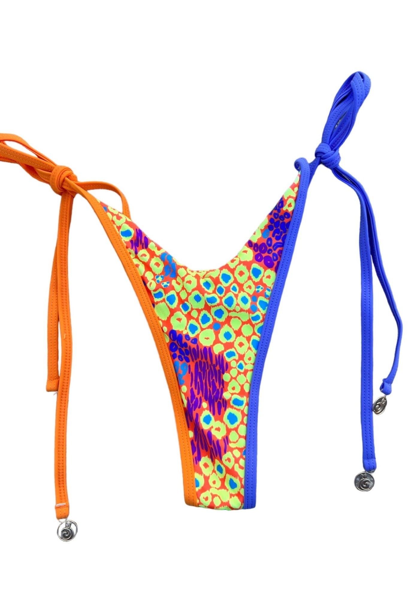 MADAGASCAR LINED V THONG BOTTOM - Berry Beachy Swimwear