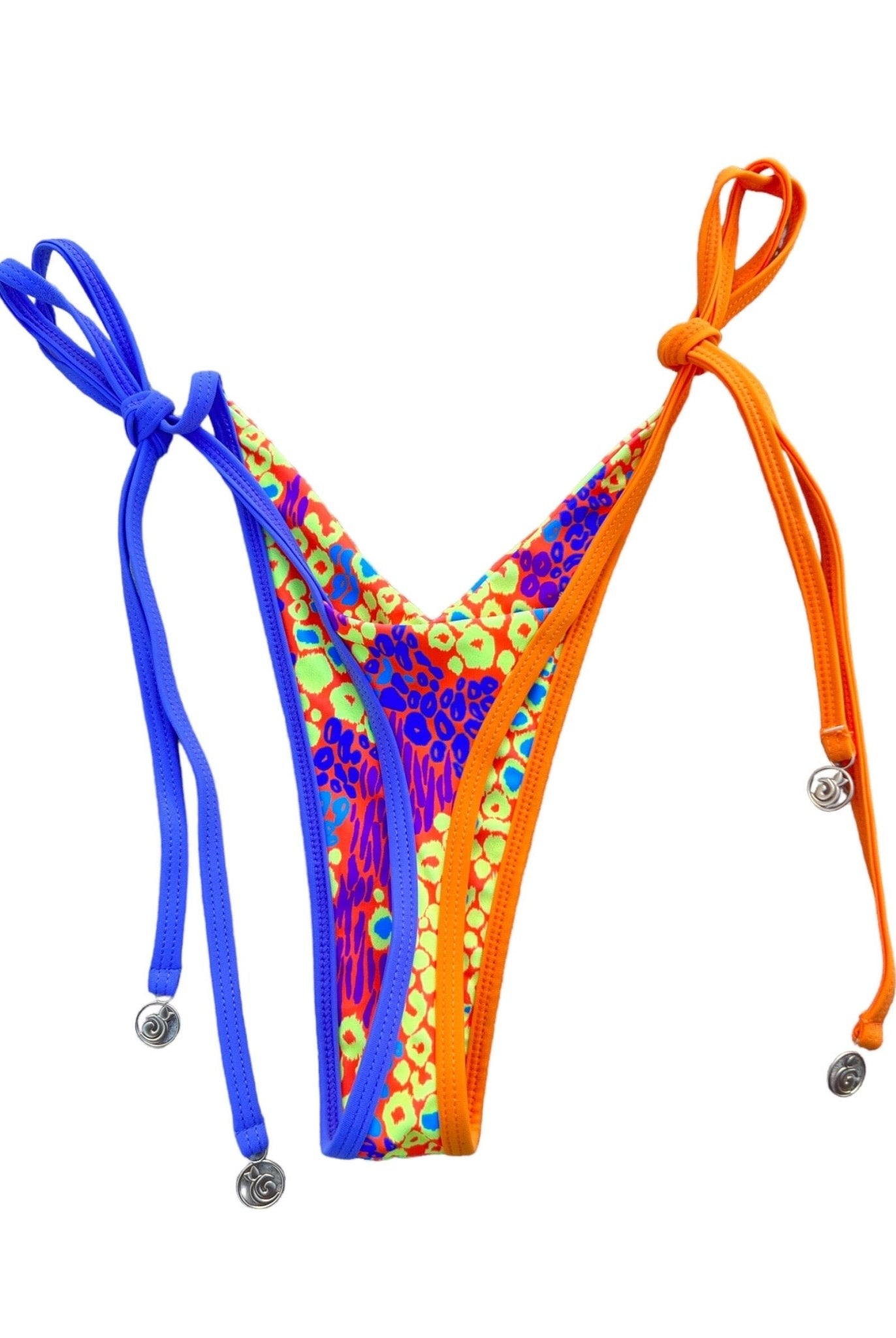 MADAGASCAR LINED V THONG BOTTOM - Berry Beachy Swimwear