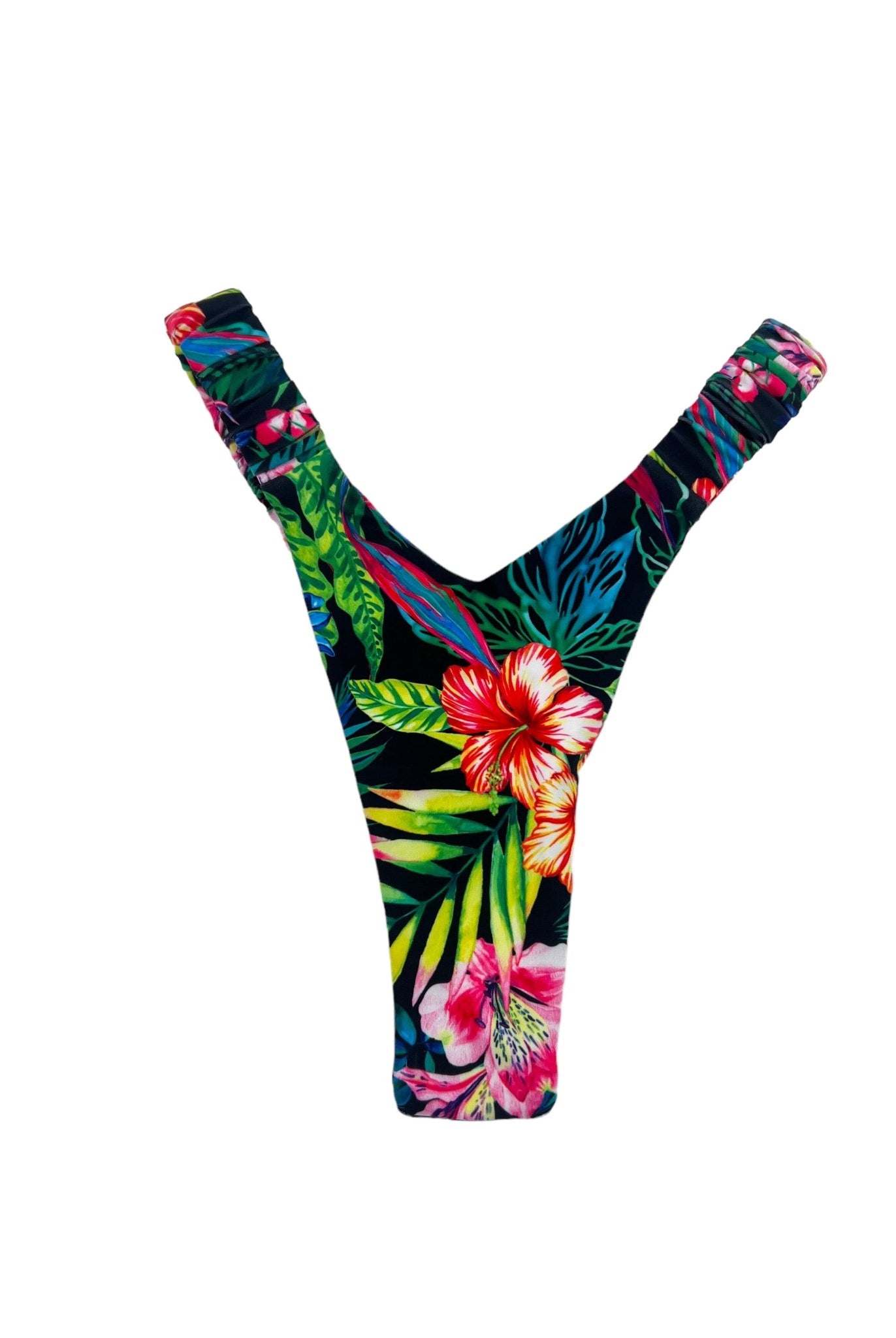 MAUI SCRUNCHIE V BOTTOM - Berry Beachy Swimwear