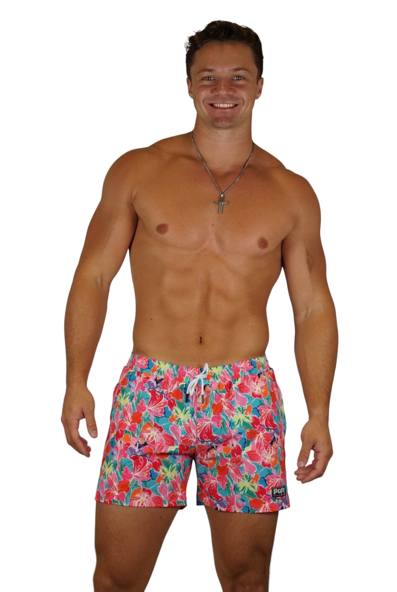 MOANA TRUNKS 5.5" & 7.5" STRETCH - Berry Beachy Swimwear