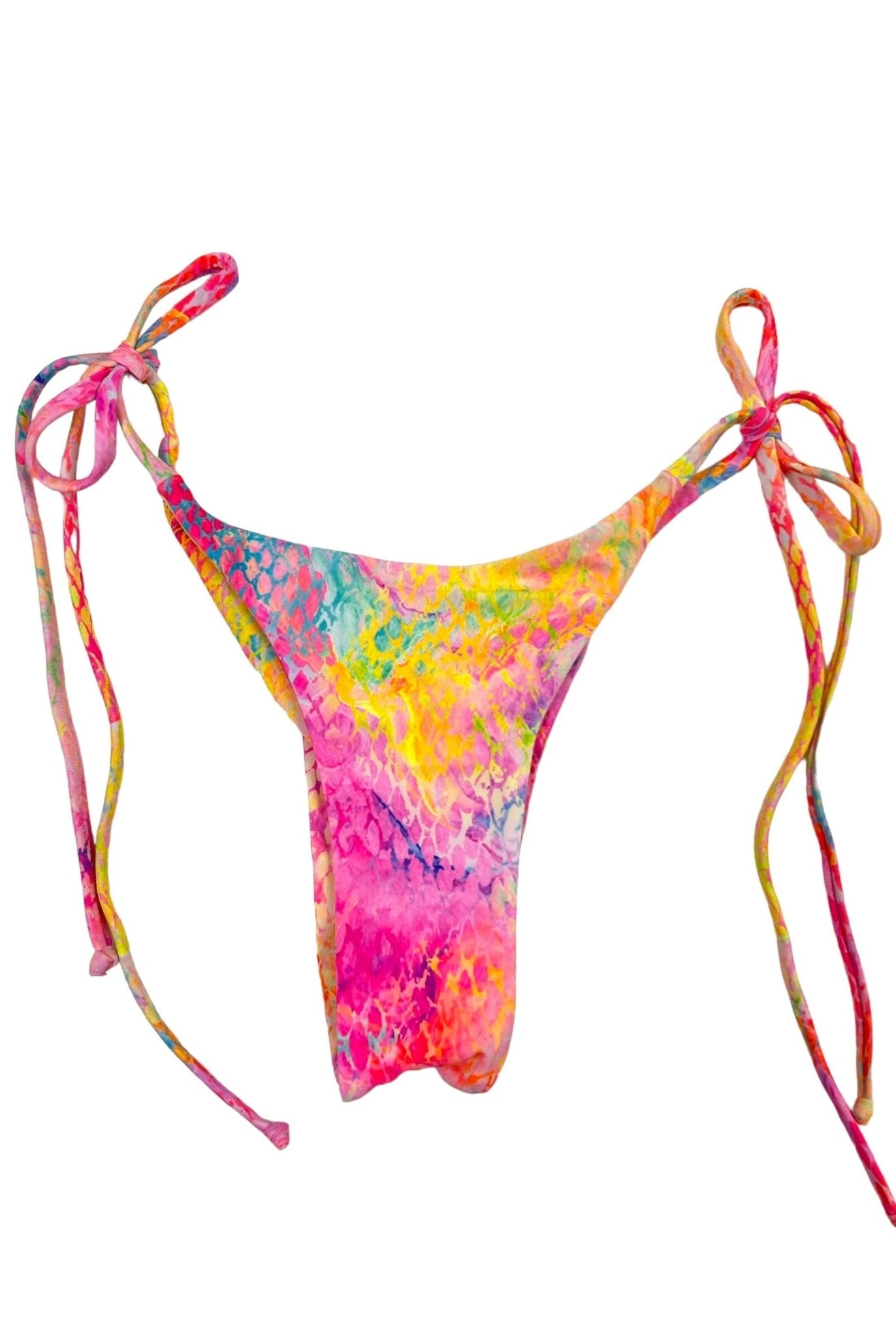 MYSTIQUE CHEEKY SCRUNCH BOTTOM - Berry Beachy Swimwear