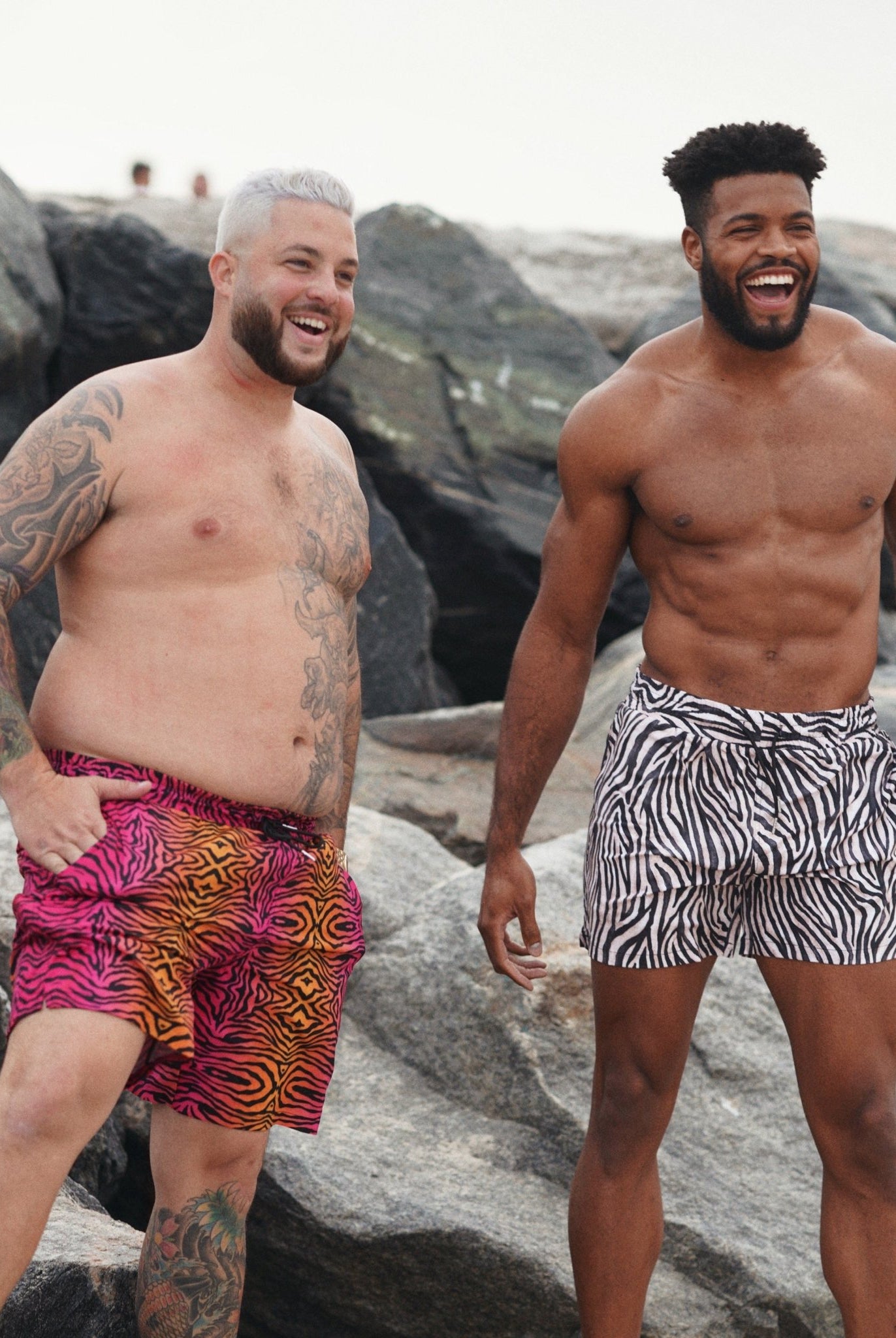 NAIROBI MEN TRUNKS 5.5" & 7.5" STRETCH - Berry Beachy Swimwear