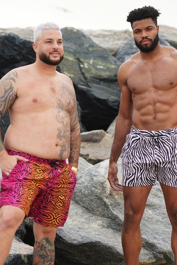 NAIROBI MEN TRUNKS 5.5" & 7.5" STRETCH - Berry Beachy Swimwear