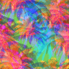 NEON PALMS LINED TRIANGLE TOP - Berry Beachy Swimwear