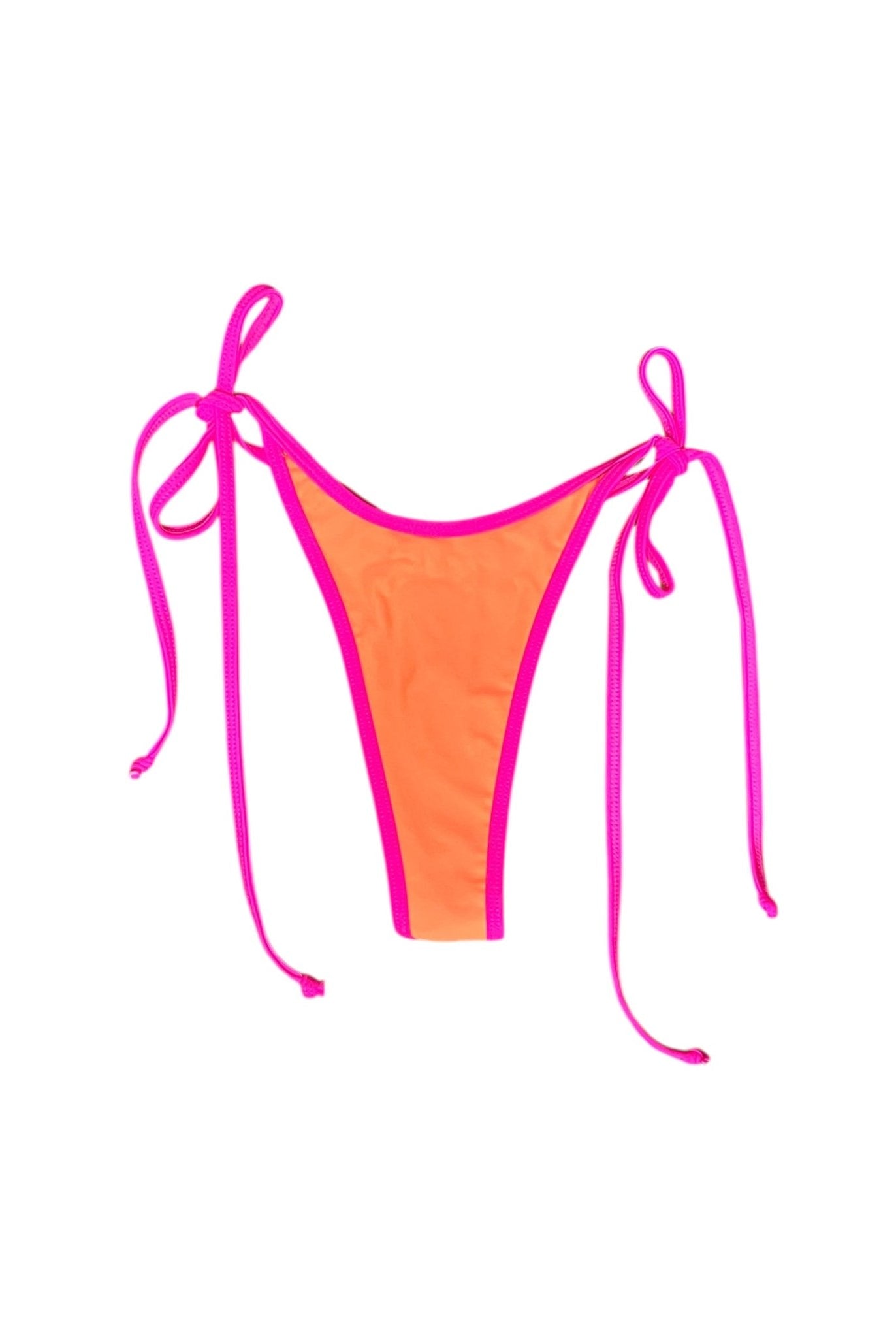 OCEAN DRIVE THONG BOTTOM - CITRUS SPLASH - Berry Beachy Swimwear