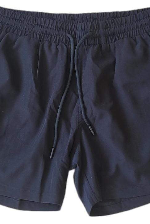 PAPI MEN TRUNKS 5.5" & 7.5" STRETCH - BLACK - Berry Beachy Swimwear