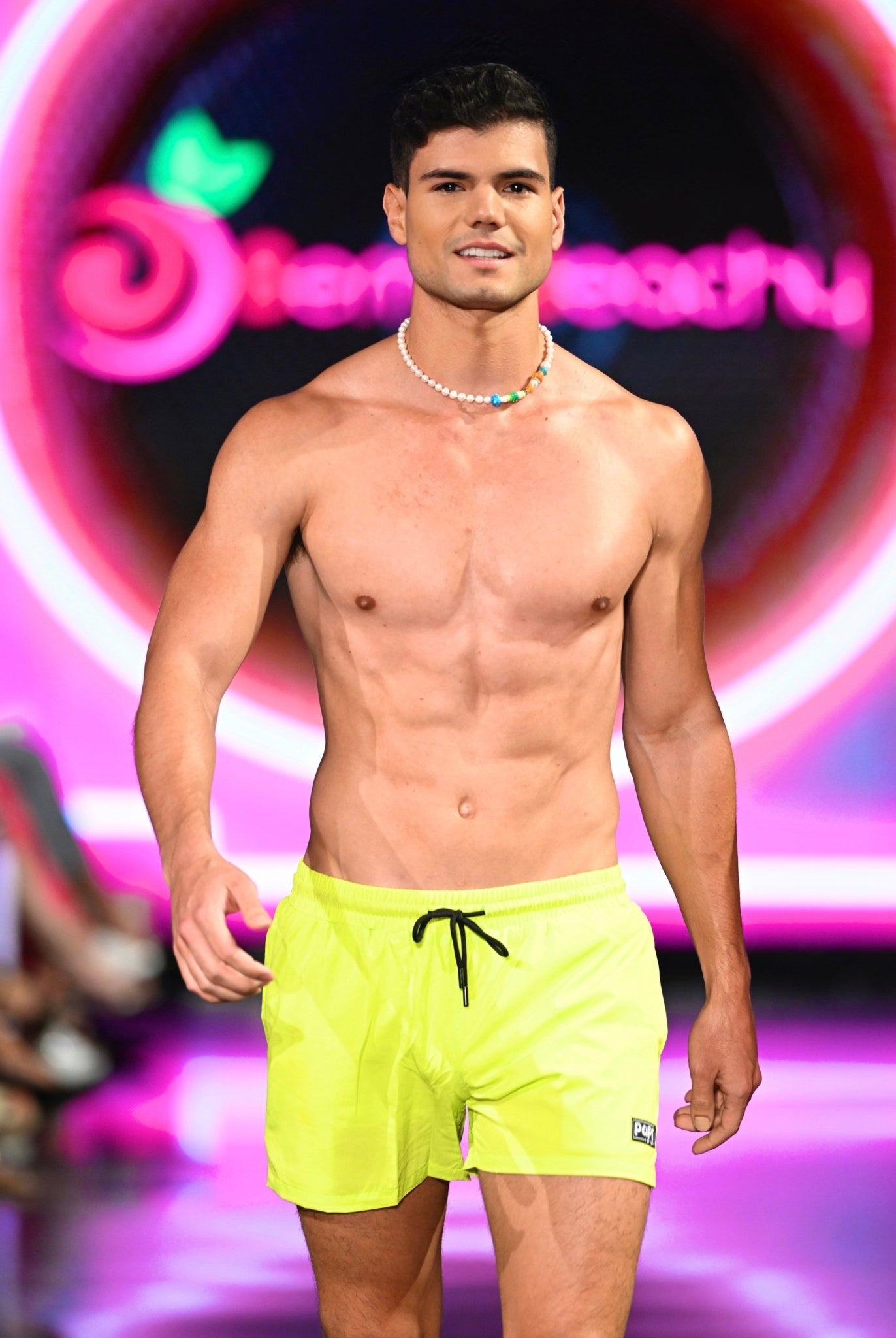 PAPI MEN TRUNKS 5.5" & 7.5" STRETCH - NEON YELLOW - Berry Beachy Swimwear