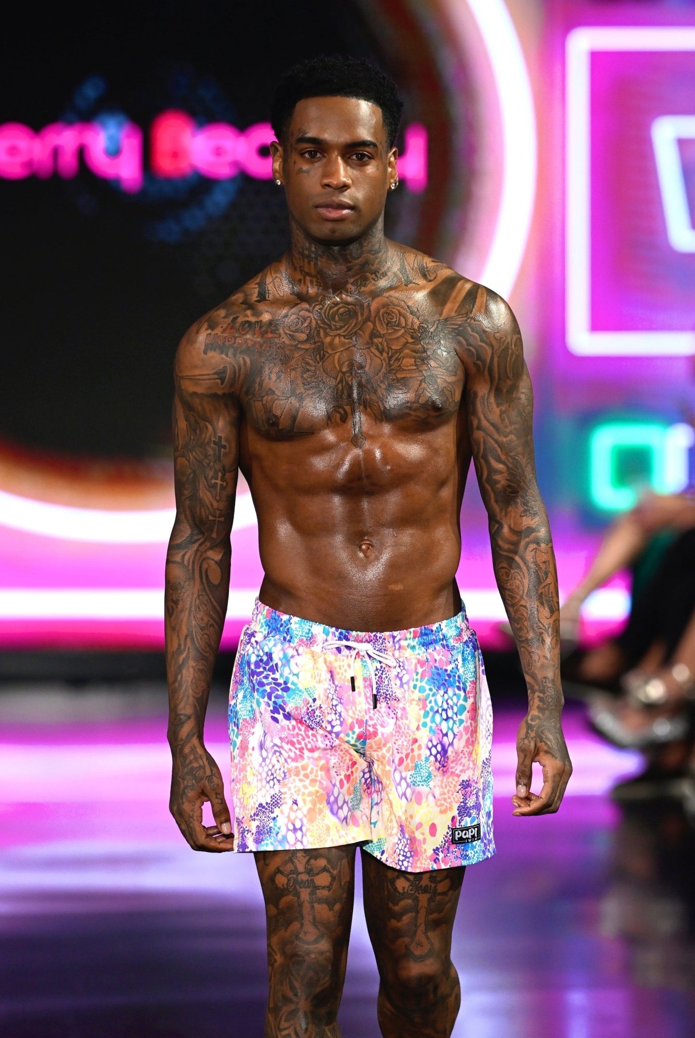 PEBBLES MEN TRUNKS 5.5" & 7.5" STRETCH - Berry Beachy Swimwear