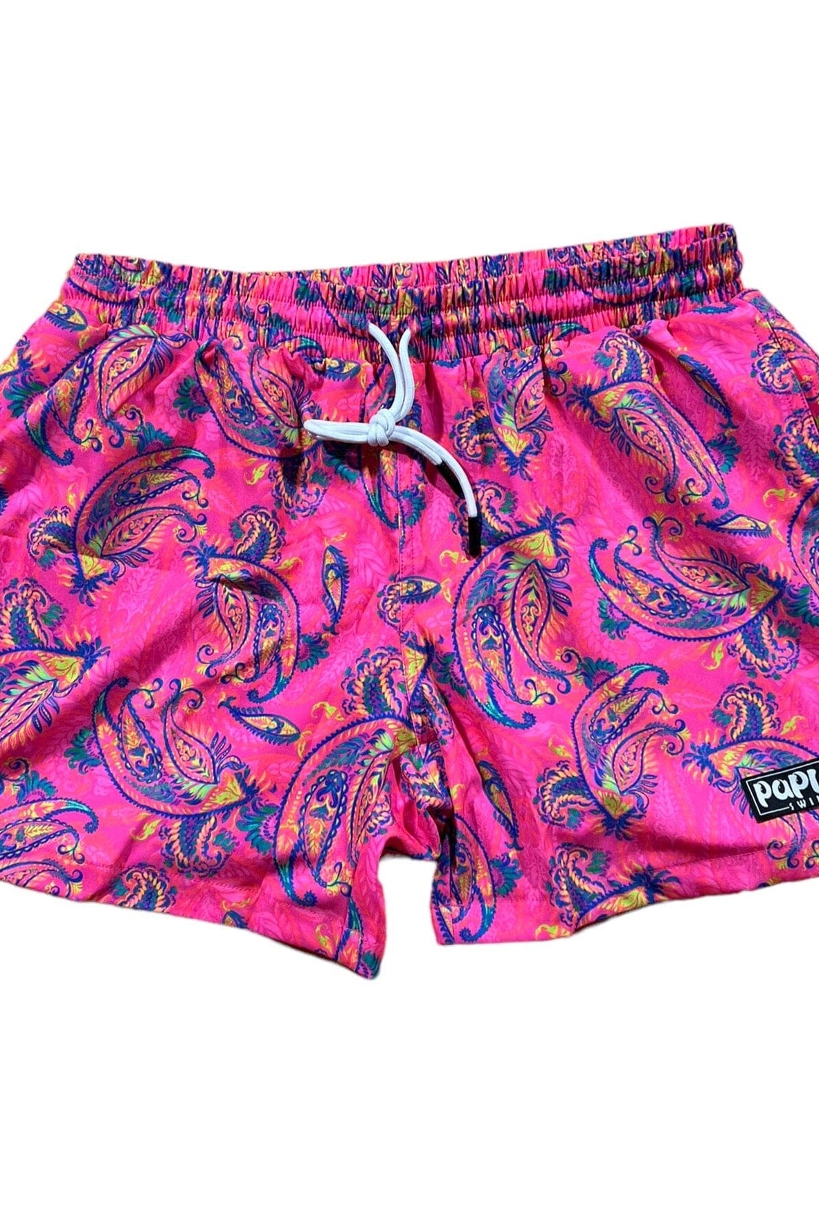 PERSIA TRUNKS 5.5" & 7.5" STRETCHY - Berry Beachy Swimwear