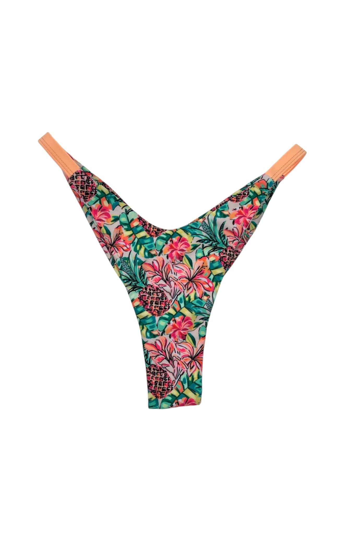 PINEAPPLE BLOOM CHEEKY BOTTOM - Berry Beachy Swimwear