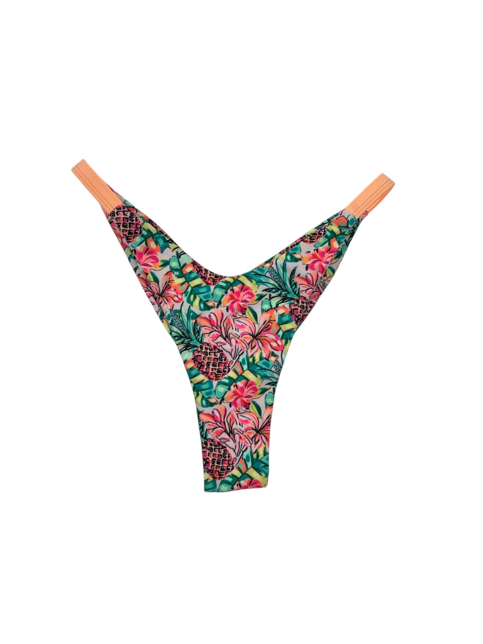 PINEAPPLE BLOOM CHEEKY BOTTOM - Berry Beachy Swimwear
