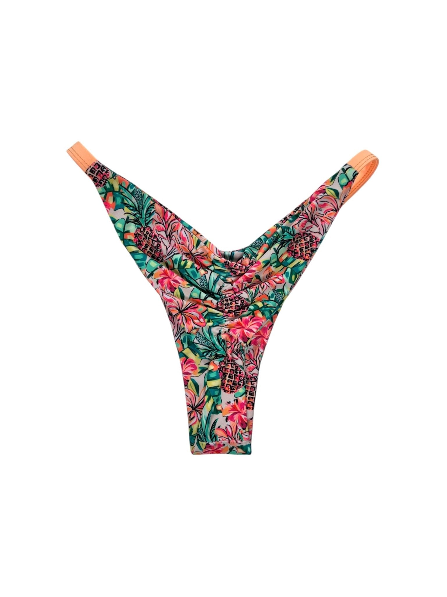 PINEAPPLE BLOOM CHEEKY BOTTOM - Berry Beachy Swimwear