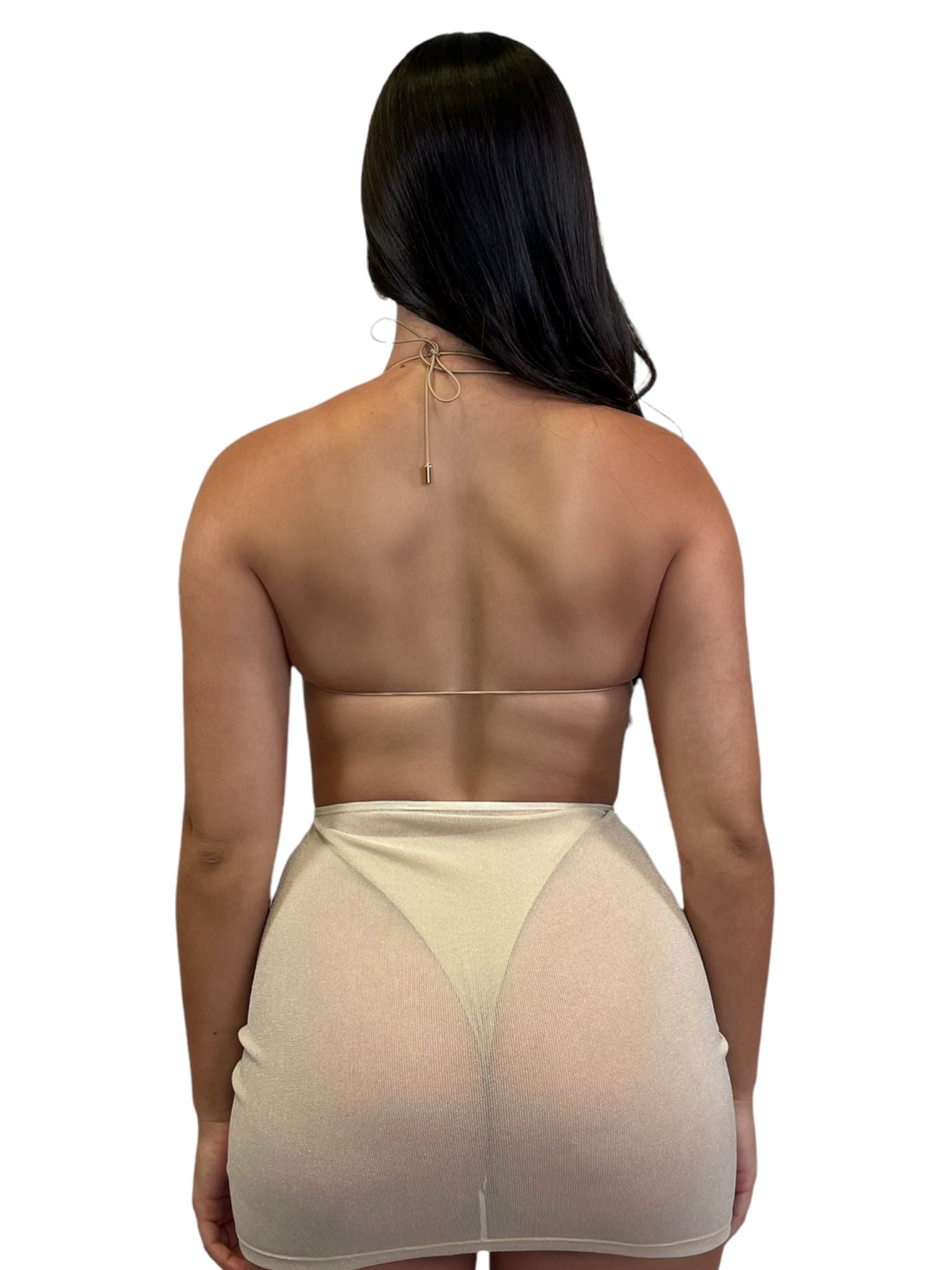 SHEER COVER UP SKIRT - FAIR - Berry Beachy Swimwear