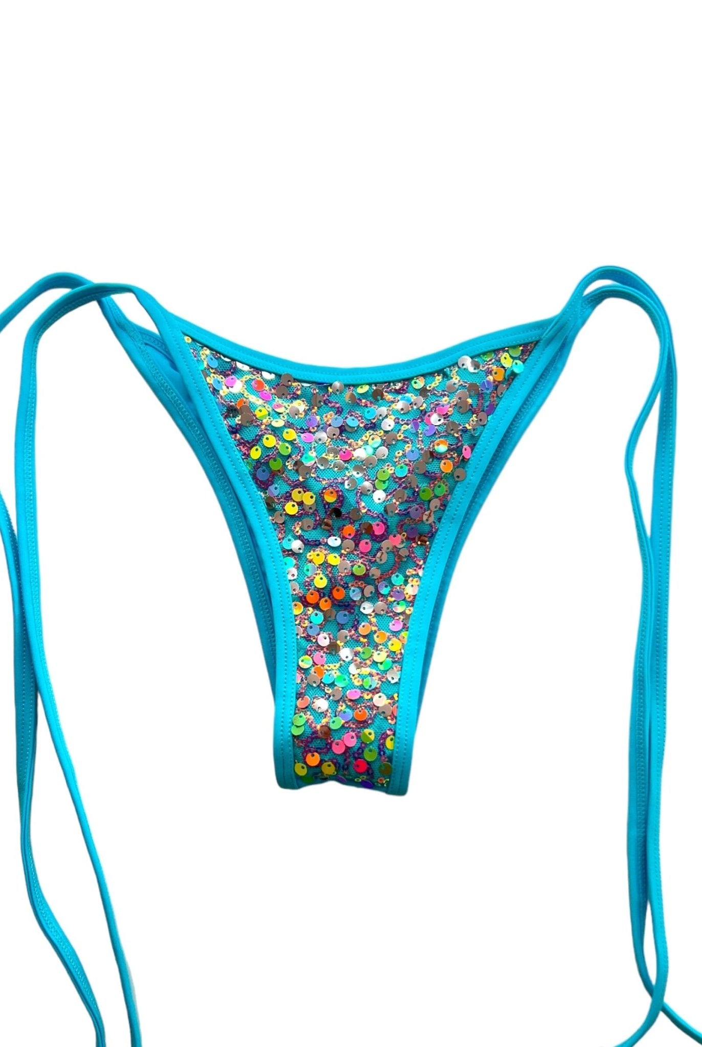 SIRENA CHEEKY SCRUNCH BOTTOM - Berry Beachy Swimwear