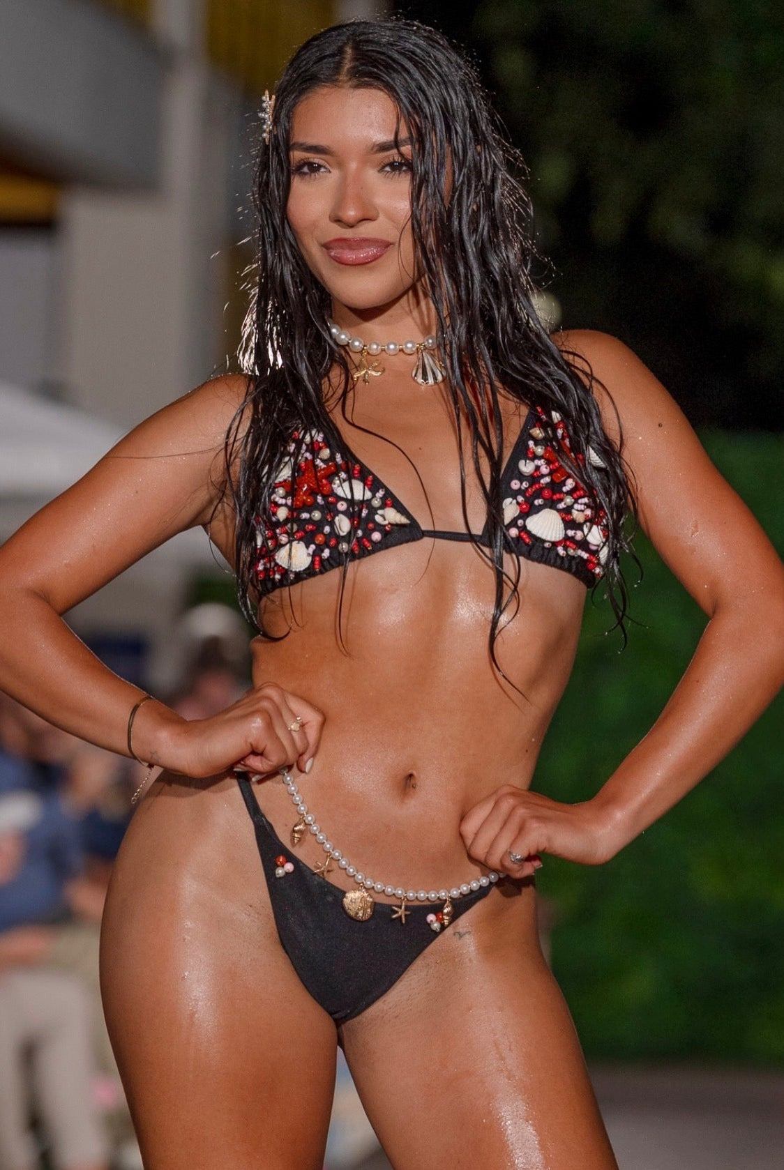 SIRENA DEL ARRECIFE SET- MAREA NEGRA - Berry Beachy Swimwear