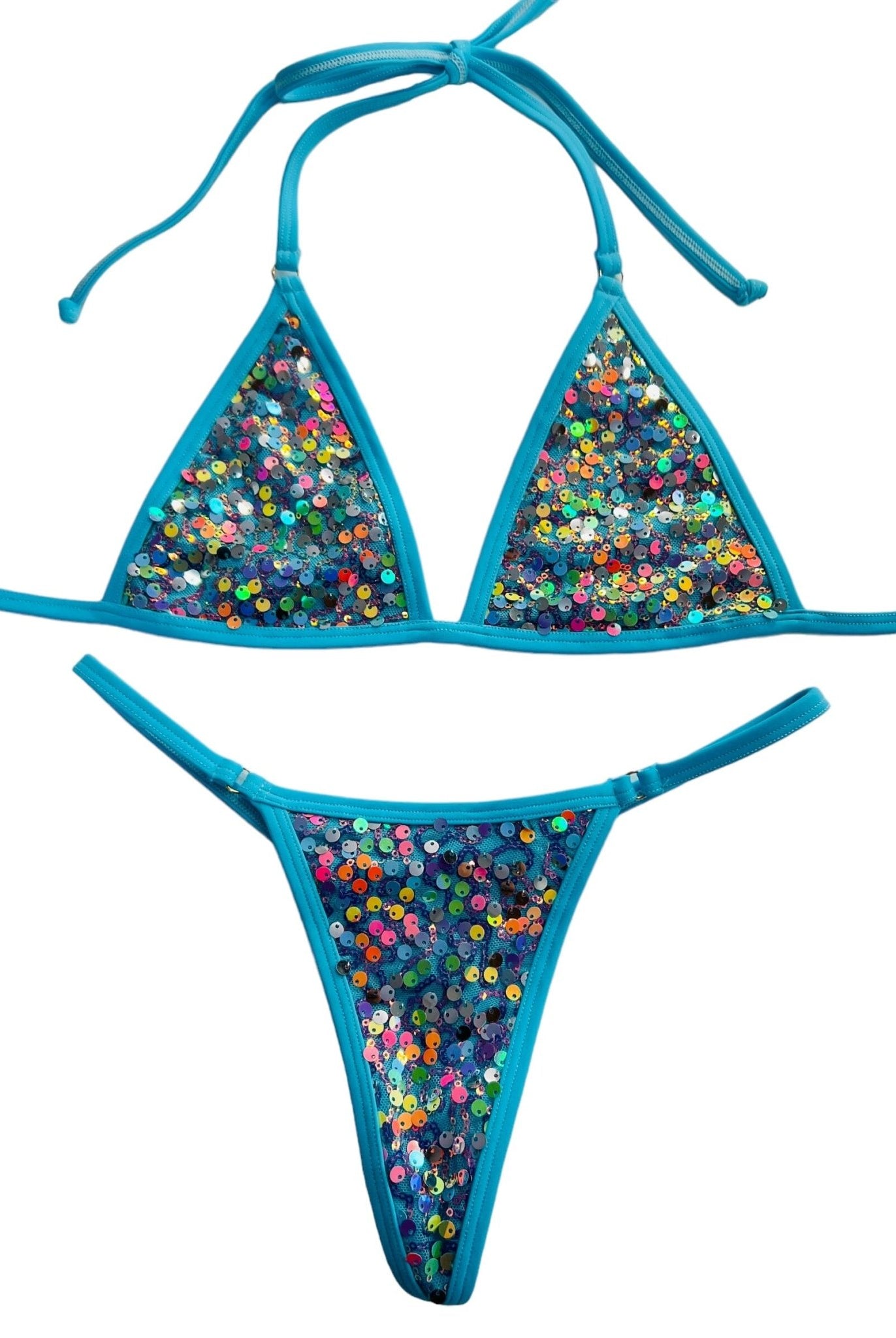 SIRENA MICRO THONG BOTTOM - Berry Beachy Swimwear