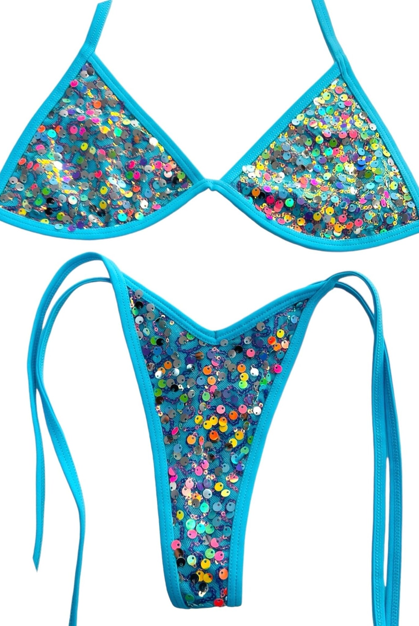 SIRENA V THONG BOTTOM - Berry Beachy Swimwear