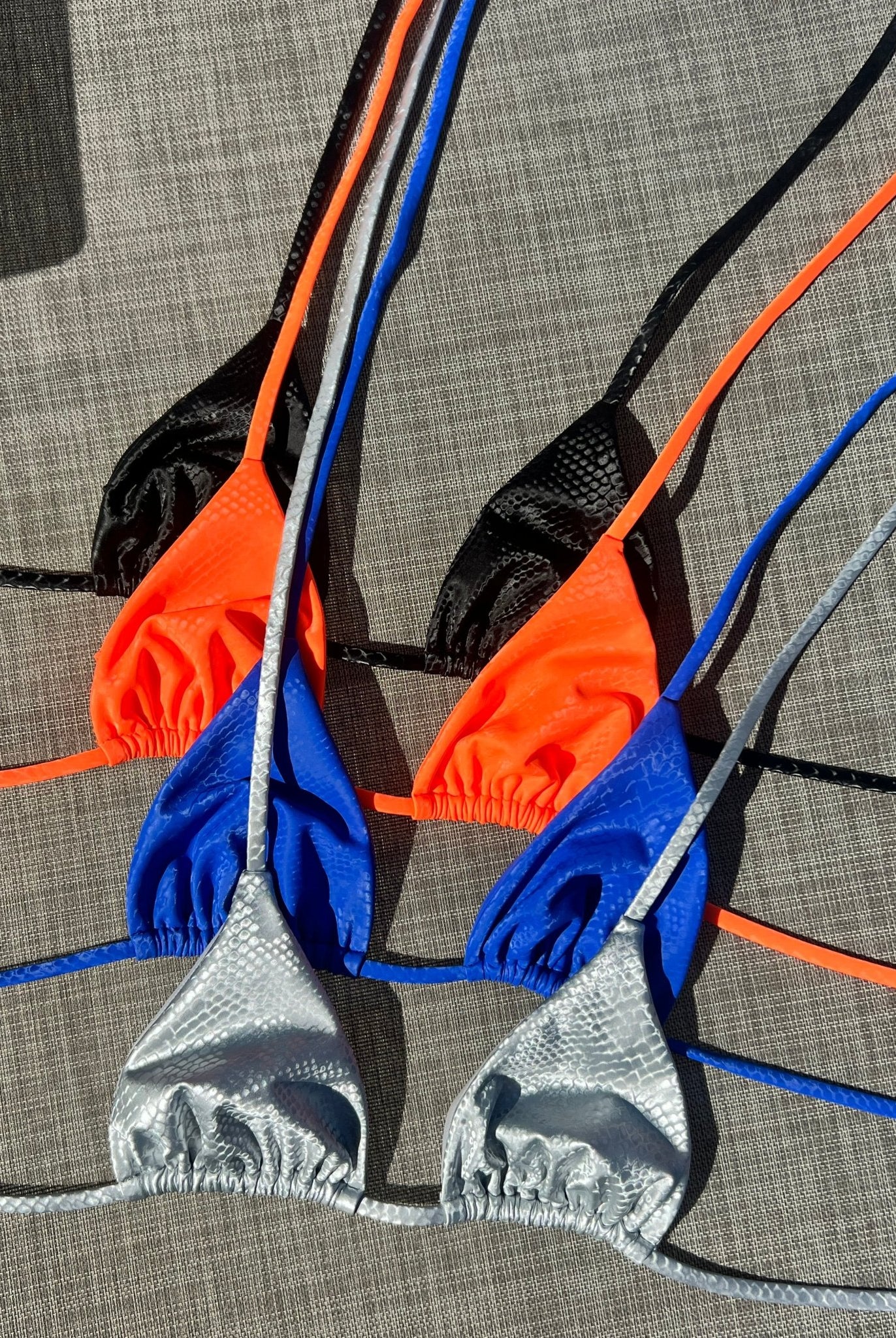 SLYTHER TRIANGLE ORANGE - Berry Beachy Swimwear