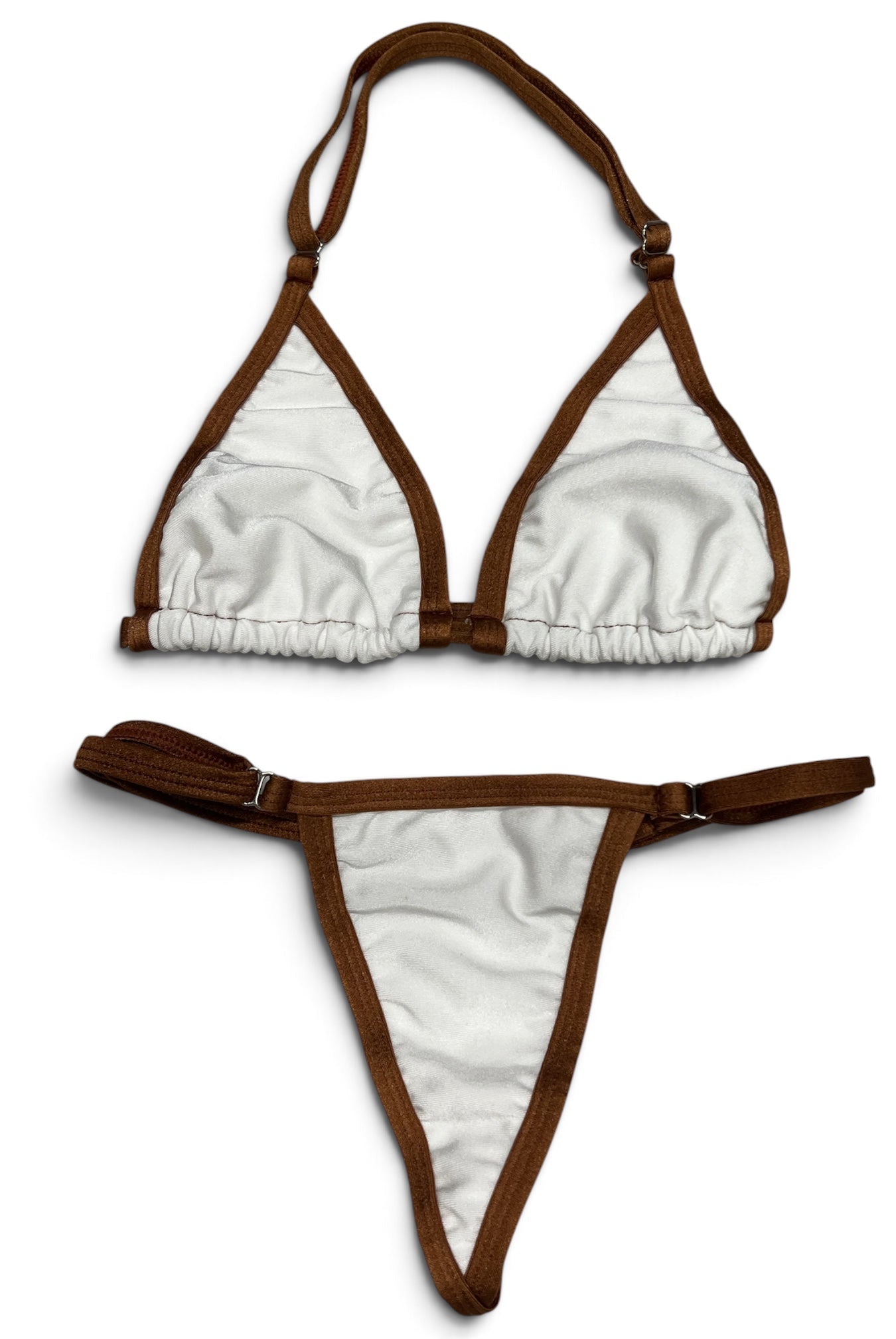 SUN KISSED TANNING BIKINI SET - BRONZED COCONUT - Berry Beachy Swimwear
