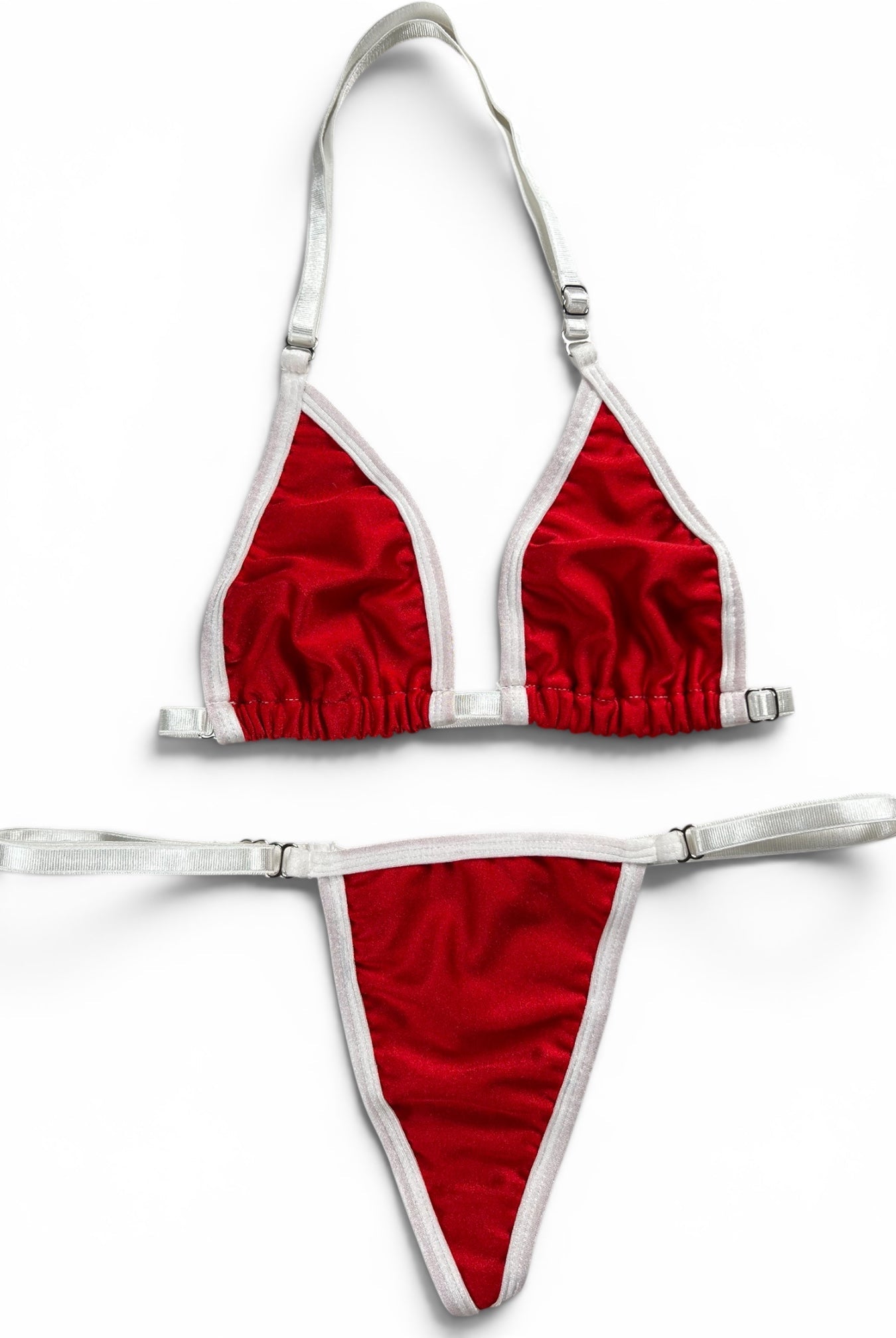 SUN KISSED TANNING BIKINI SET - CHERRY COAST - Berry Beachy Swimwear