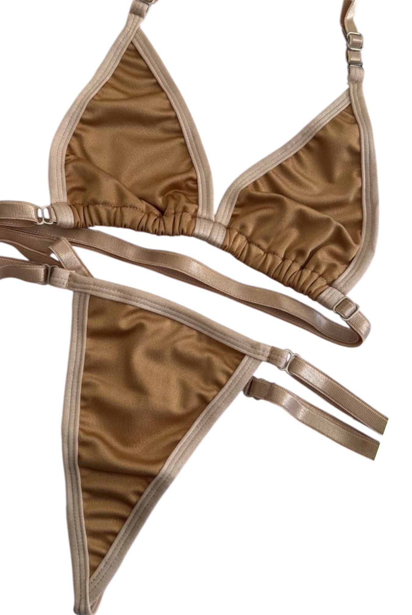 SUN KISSED TANNING BIKINI SET - COASTAL DUNE - Berry Beachy Swimwear