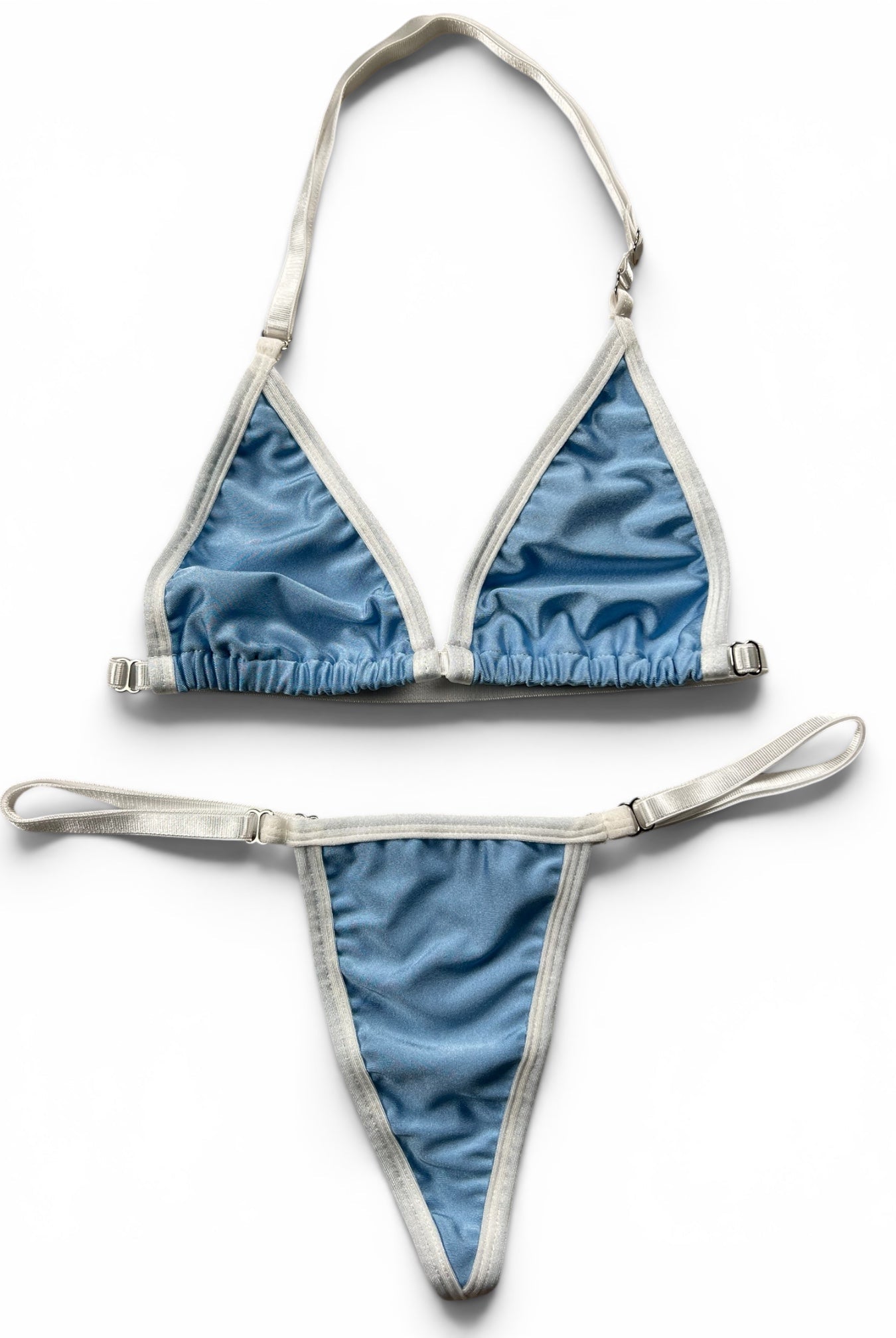 SUN KISSED TANNING BIKINI SET - COASTAL SKY - Berry Beachy Swimwear