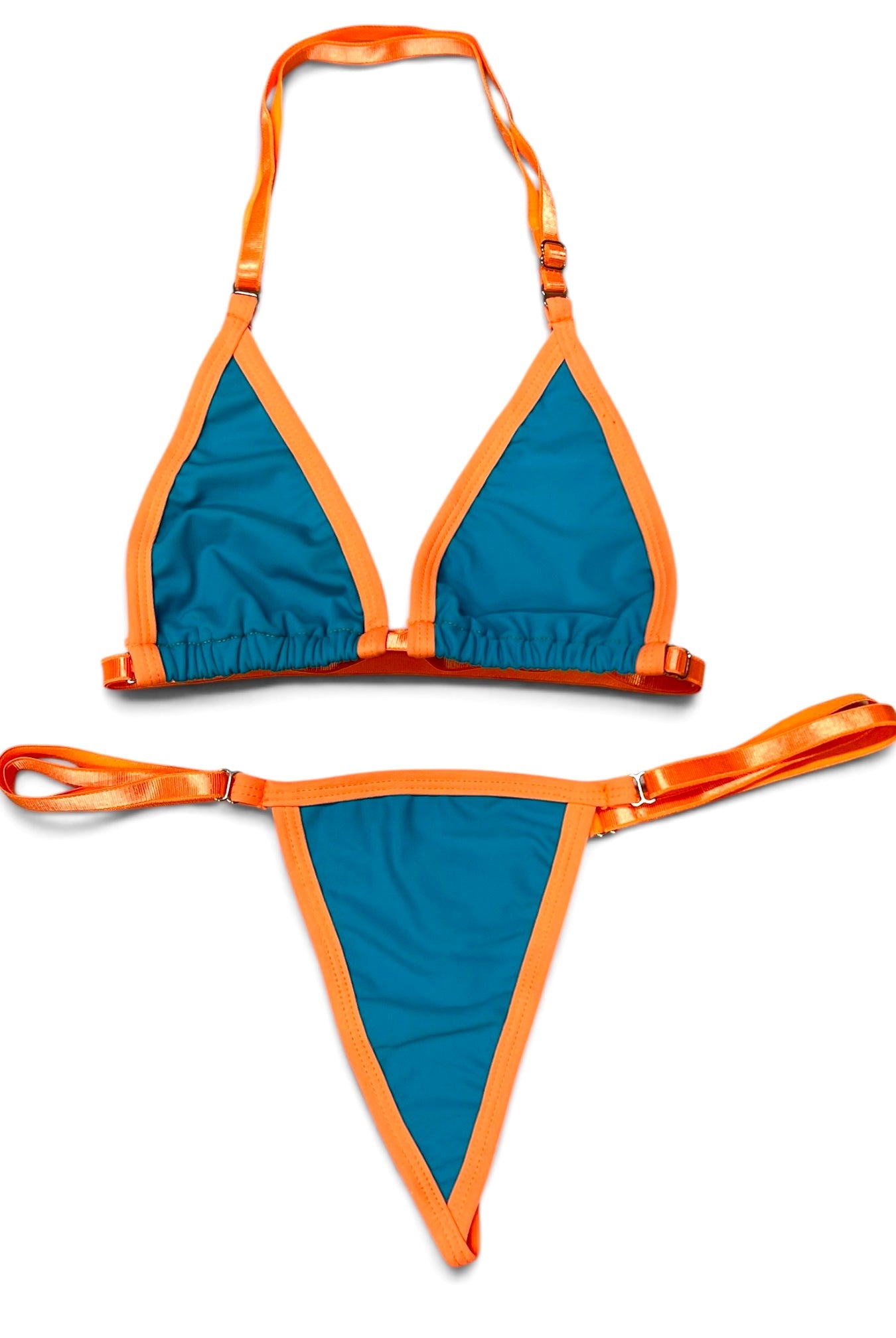 SUN KISSED TANNING BIKINI SET - CORAL REEF - Berry Beachy Swimwear
