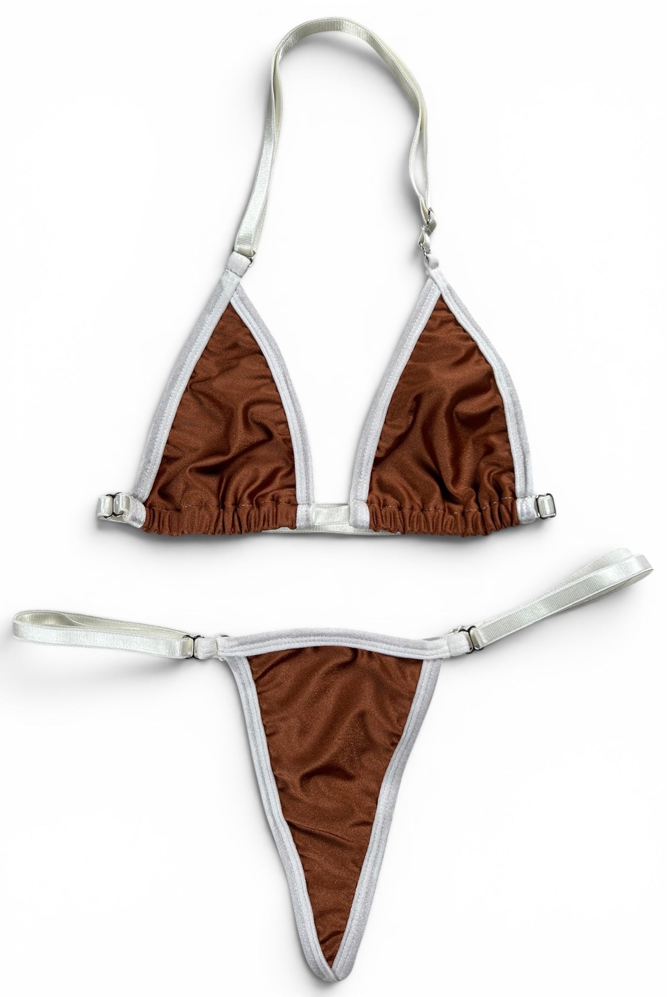 SUN KISSED TANNING BIKINI SET - ISLAND BRONZE - Berry Beachy Swimwear