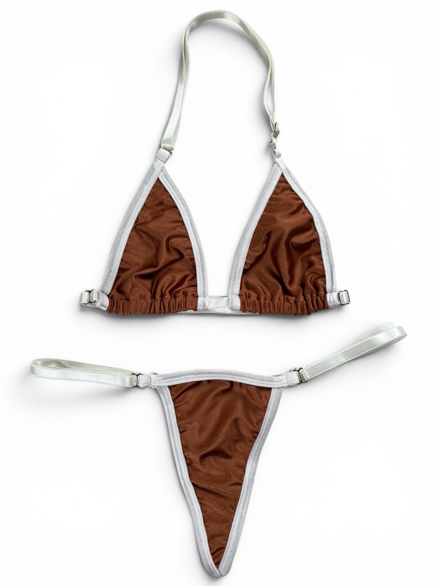 SUN KISSED TANNING BIKINI SET - ISLAND BRONZE - Berry Beachy Swimwear